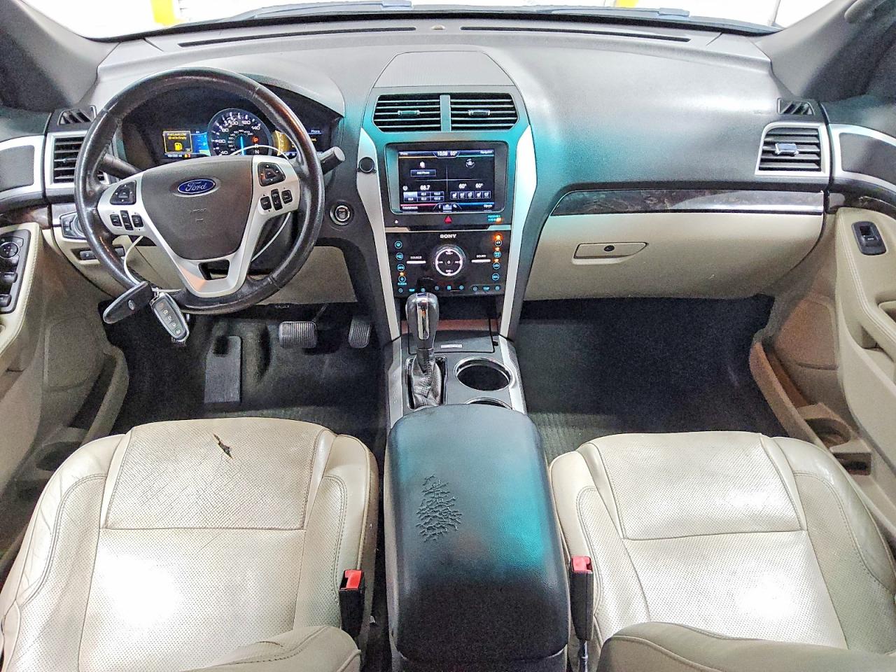 2013 Ford Explorer Limited Gray vin: 1FM5K8F88DGC44855