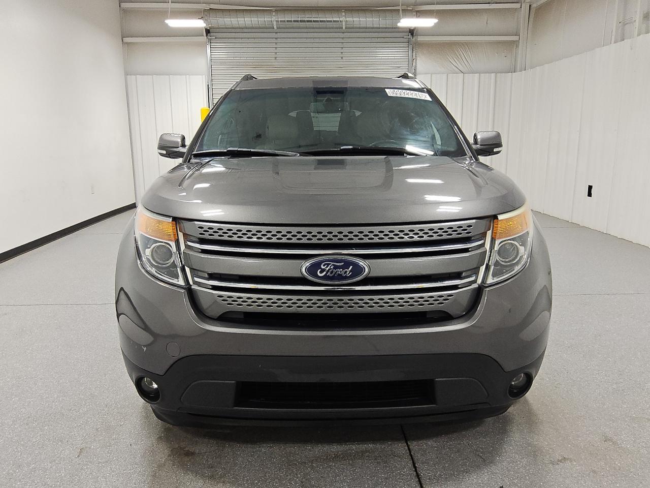 2013 Ford Explorer Limited Gray vin: 1FM5K8F88DGC44855 Damage: Front Bumper/Cover, Scraped, 2 To 3 Inches