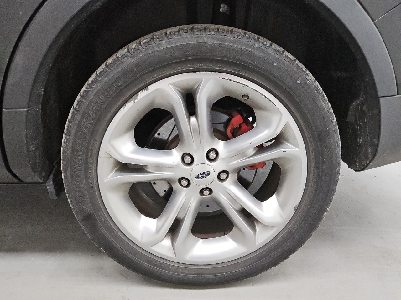 2014 Ford Explorer Limited Черный vin: 1FM5K8F88EGA68021 Damage: Right Front Wheel, Curb Rash, 8 To 9 Inches