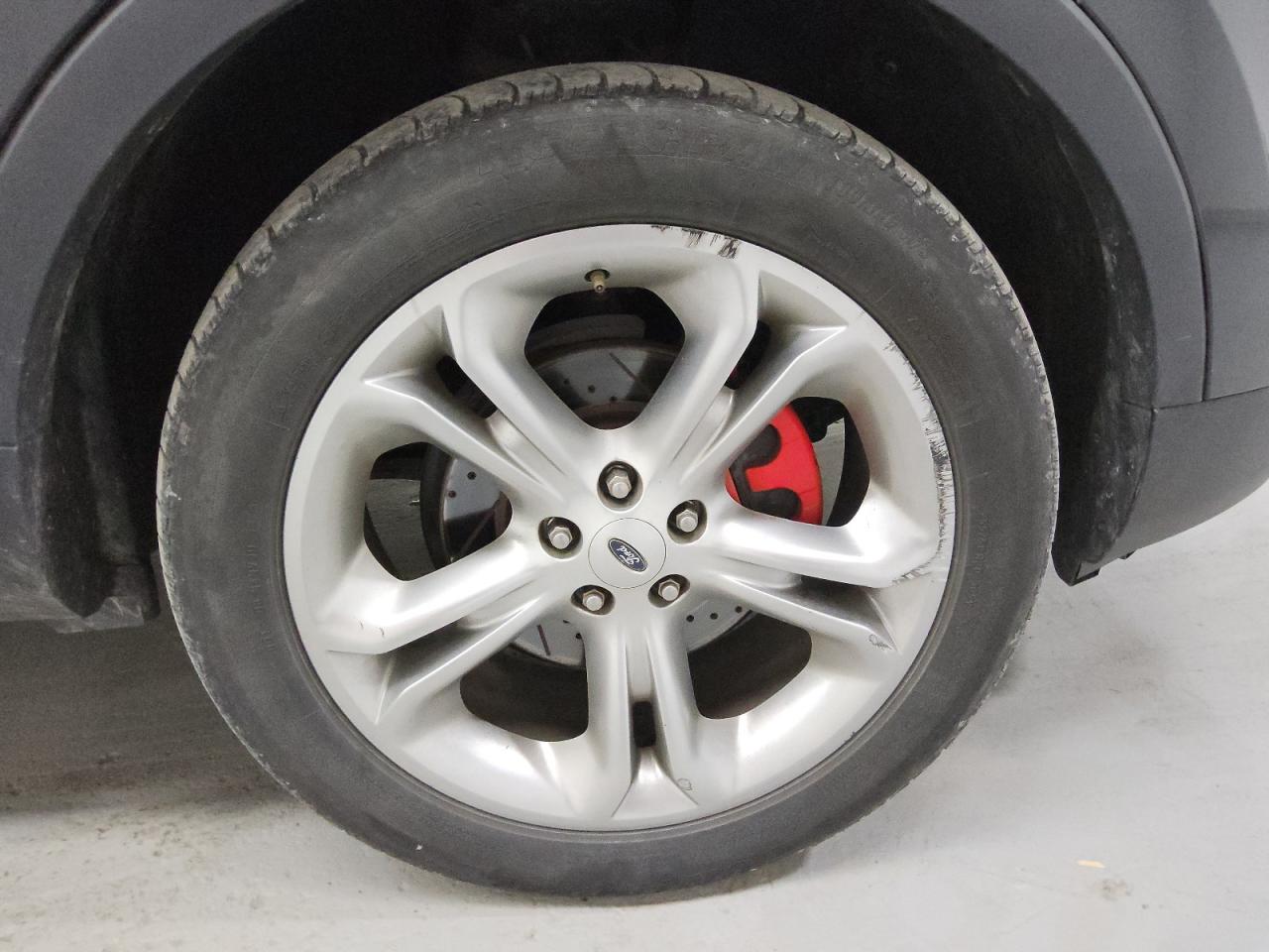 2014 Ford Explorer Limited Черный vin: 1FM5K8F88EGA68021 Damage: Left Rear Wheel, Curb Rash, 6 To 7 Inches