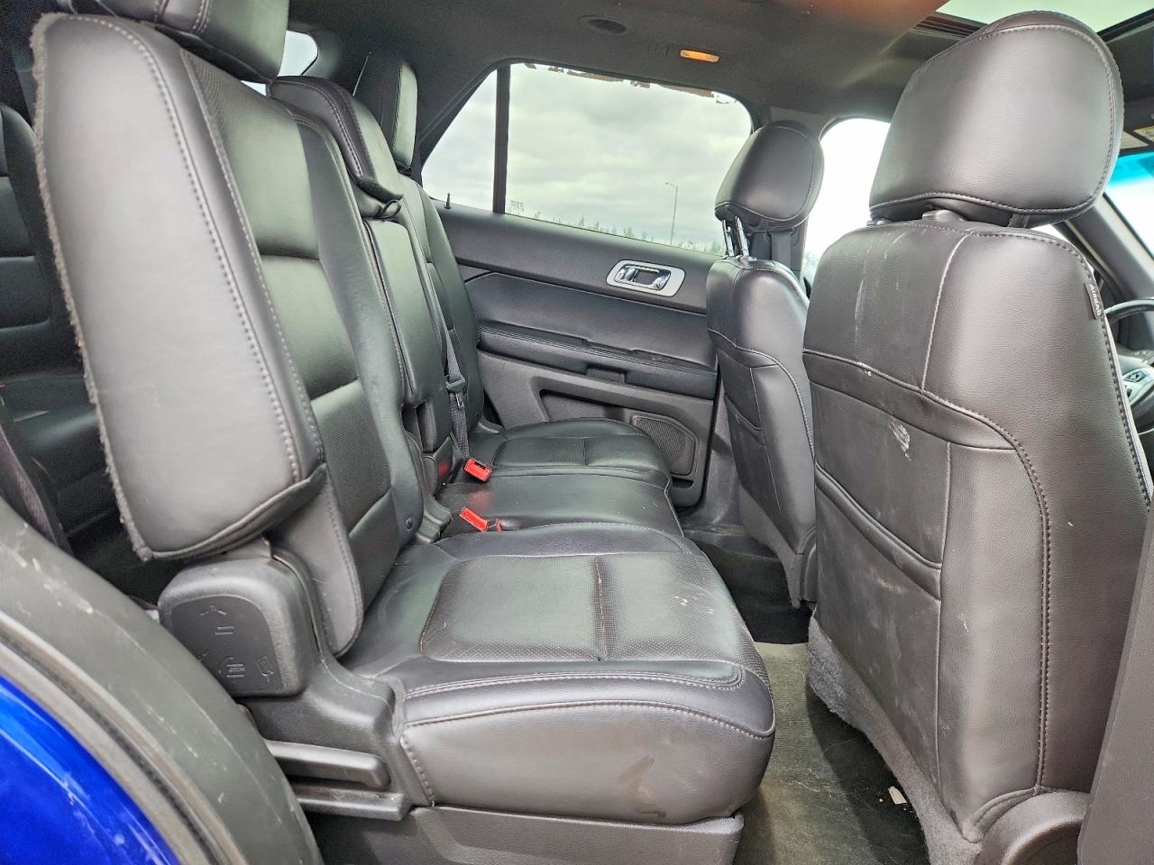 2014 Ford Explorer Limited Blue vin: 1FM5K8F88EGB03091