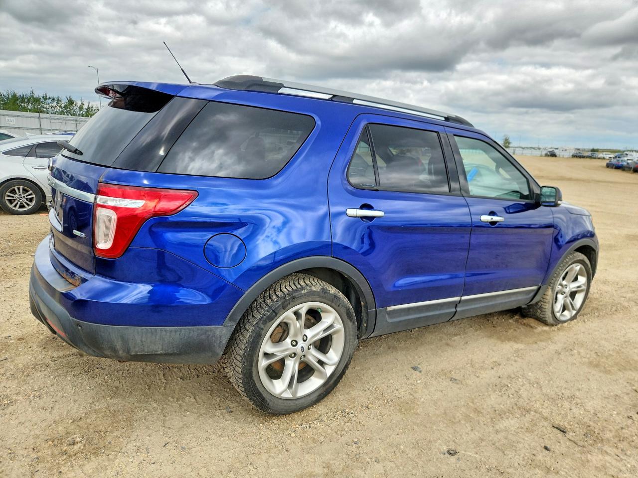 2014 Ford Explorer Limited Blue vin: 1FM5K8F88EGB03091