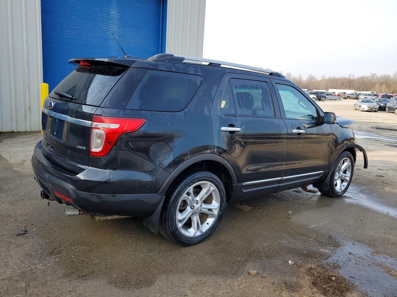 2014 Ford Explorer Limited Black vin: 1FM5K8F88EGC59938
