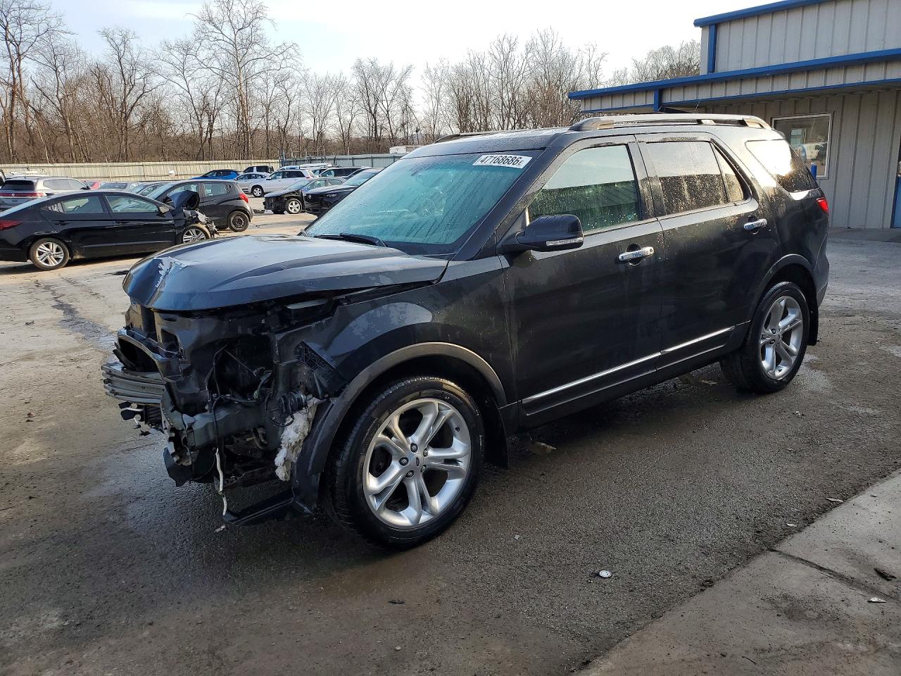 2014 Ford Explorer Limited Black vin: 1FM5K8F88EGC59938