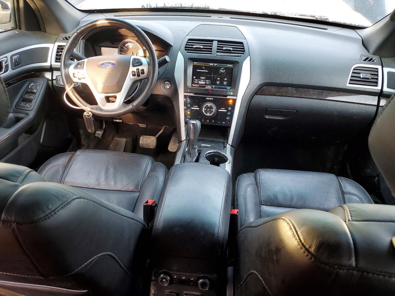 2014 Ford Explorer Limited Black vin: 1FM5K8F88EGC59938