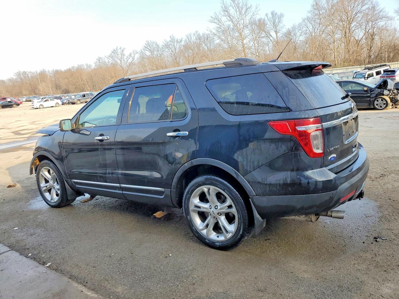 2014 Ford Explorer Limited Black vin: 1FM5K8F88EGC59938