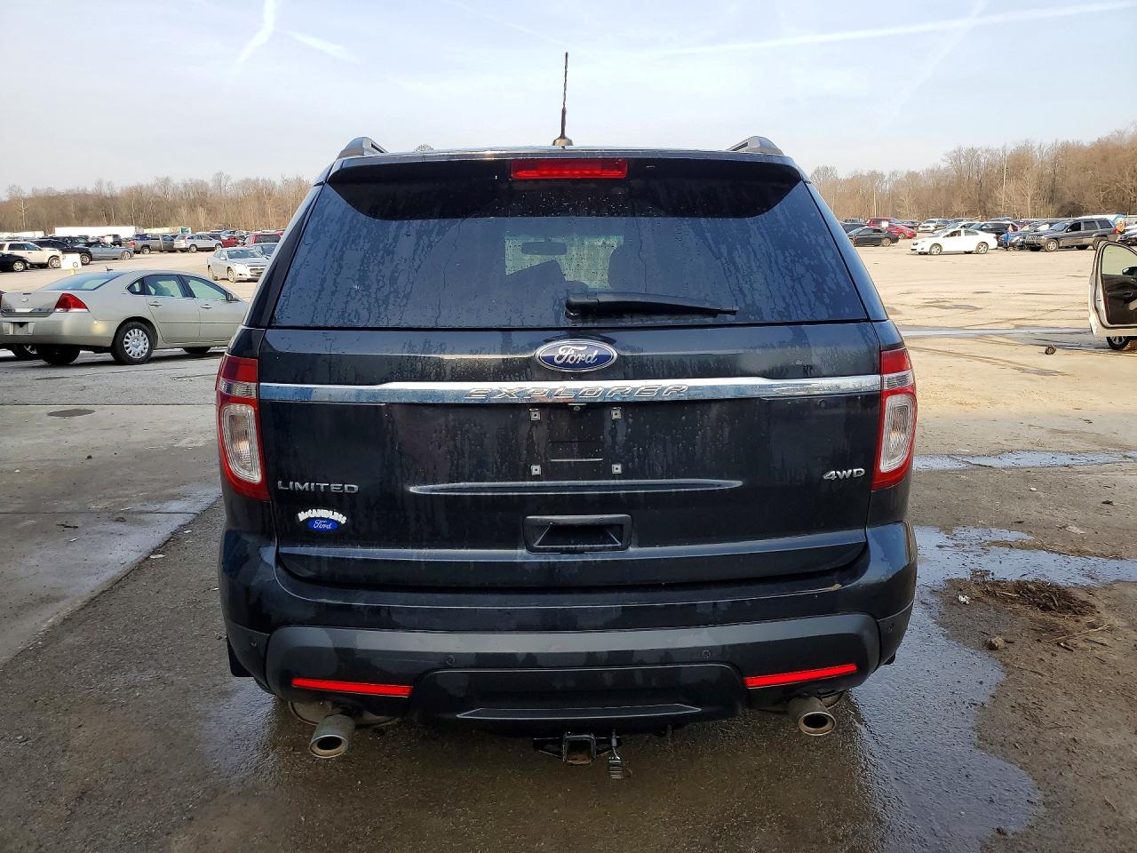 2014 Ford Explorer Limited Black vin: 1FM5K8F88EGC59938