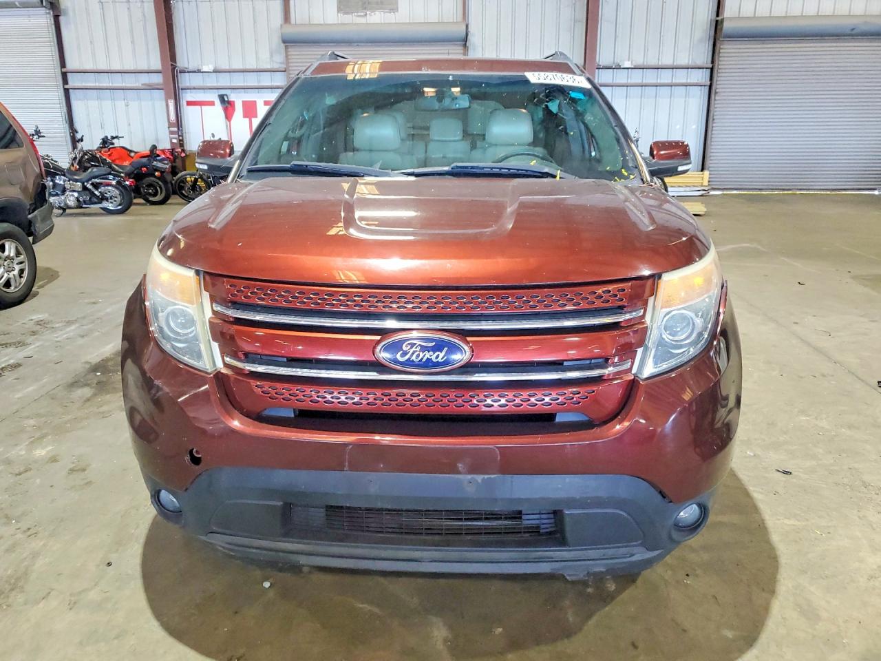 2015 Ford Explorer Limited Brown vin: 1FM5K8F88FGA02019