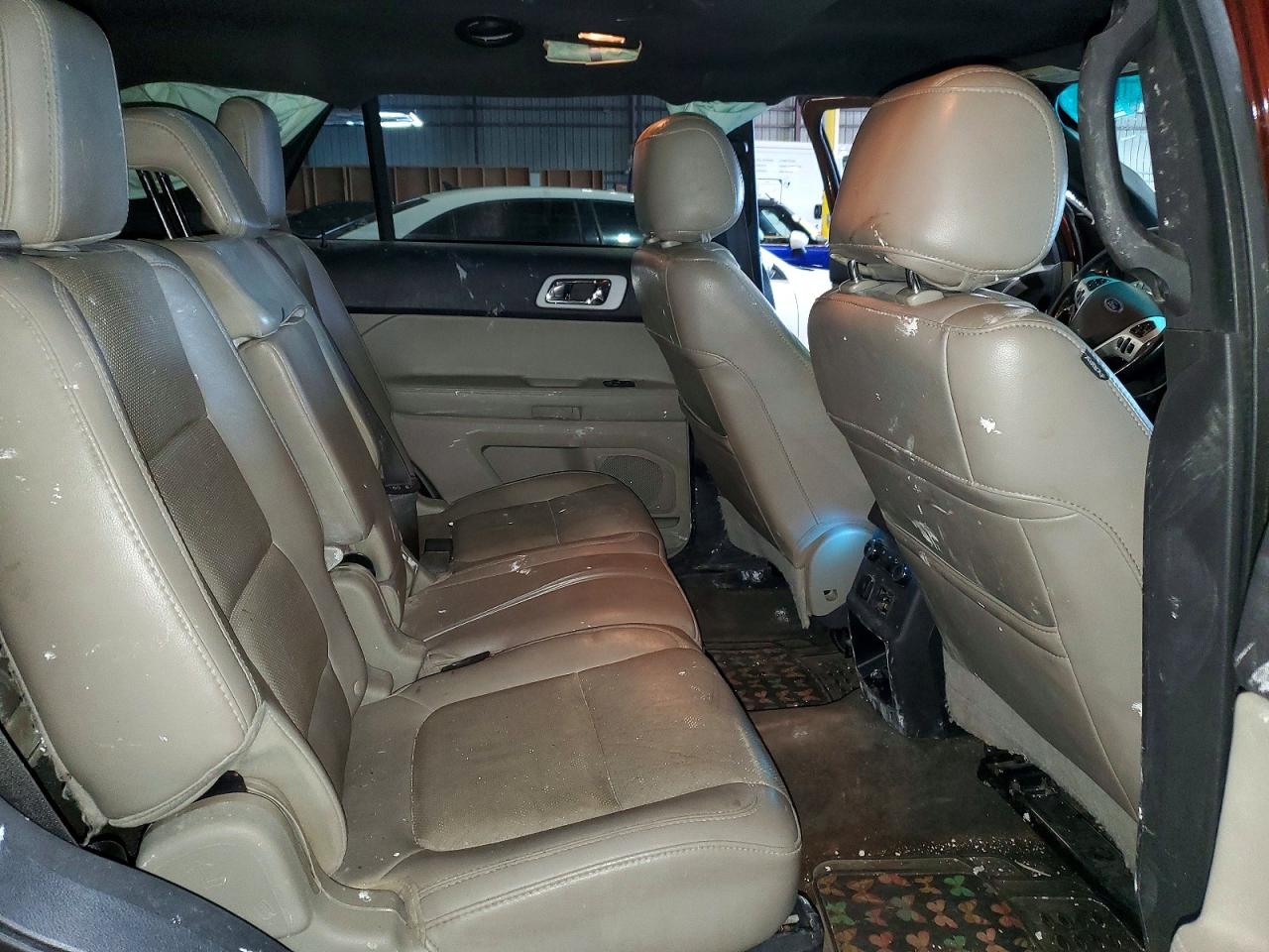 2015 Ford Explorer Limited Brown vin: 1FM5K8F88FGA02019
