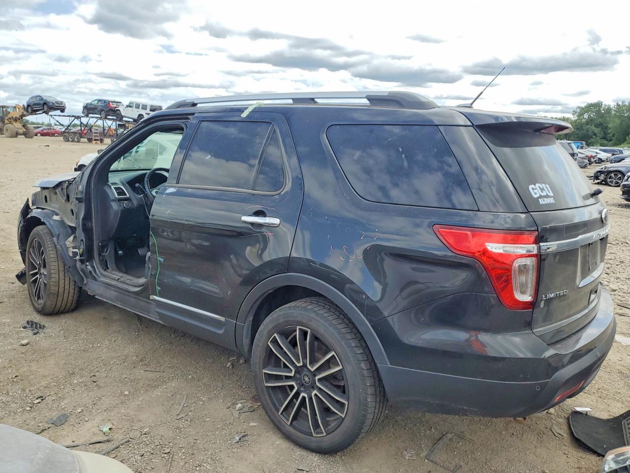 2015 Ford Explorer Limited Black vin: 1FM5K8F88FGA15093