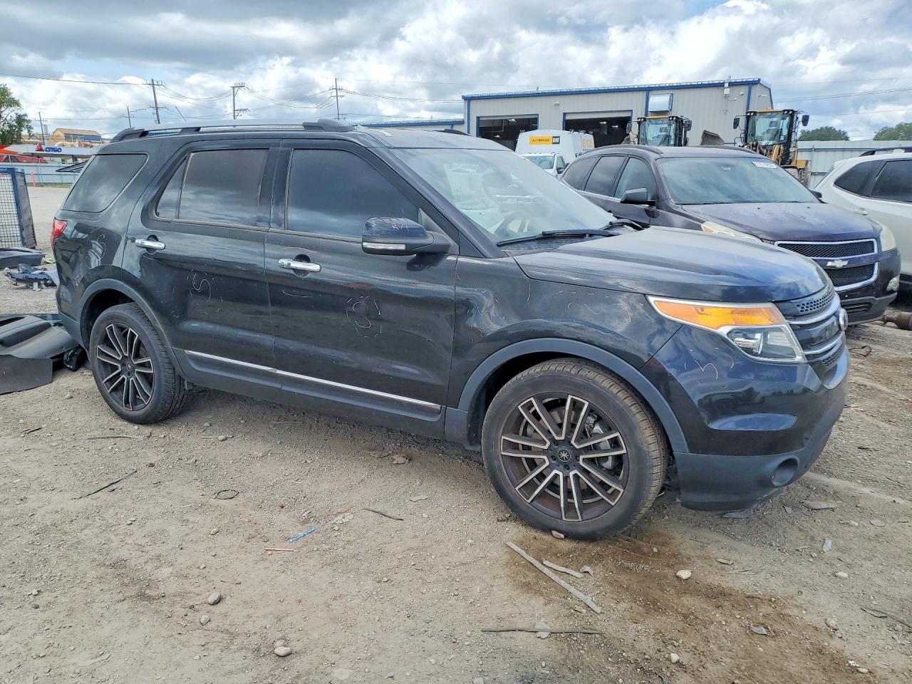 2015 Ford Explorer Limited Black vin: 1FM5K8F88FGA15093
