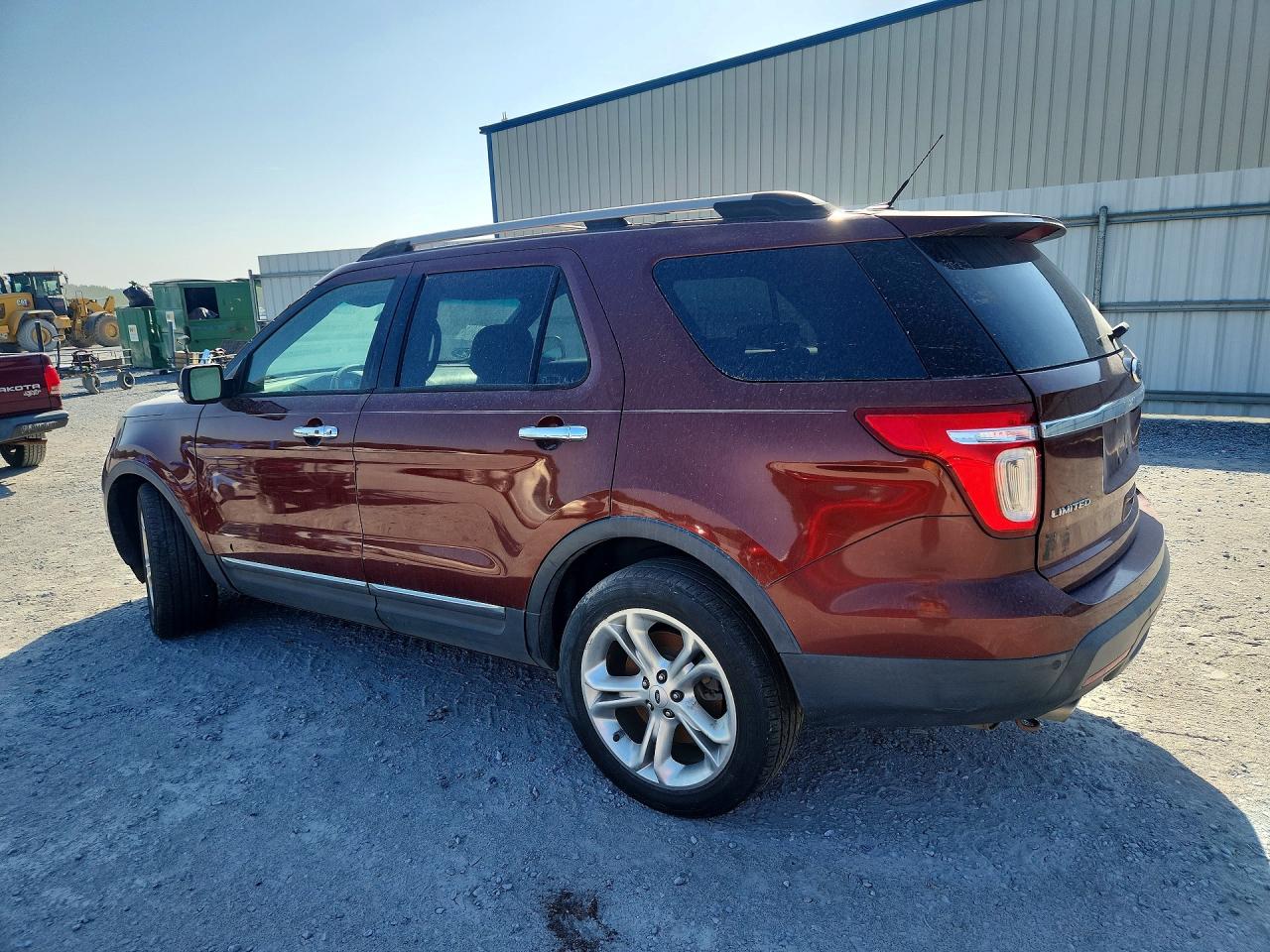 2015 Ford Explorer Limited Burgundy vin: 1FM5K8F88FGA18673