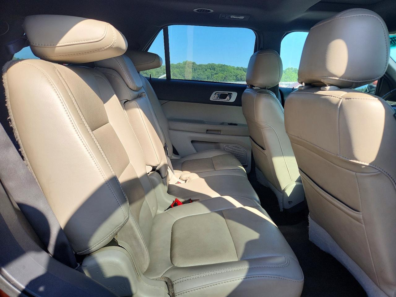 2015 Ford Explorer Limited Burgundy vin: 1FM5K8F88FGA18673