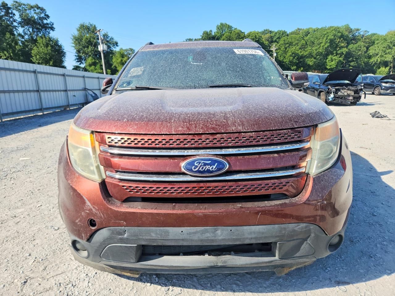 2015 Ford Explorer Limited Burgundy vin: 1FM5K8F88FGA18673