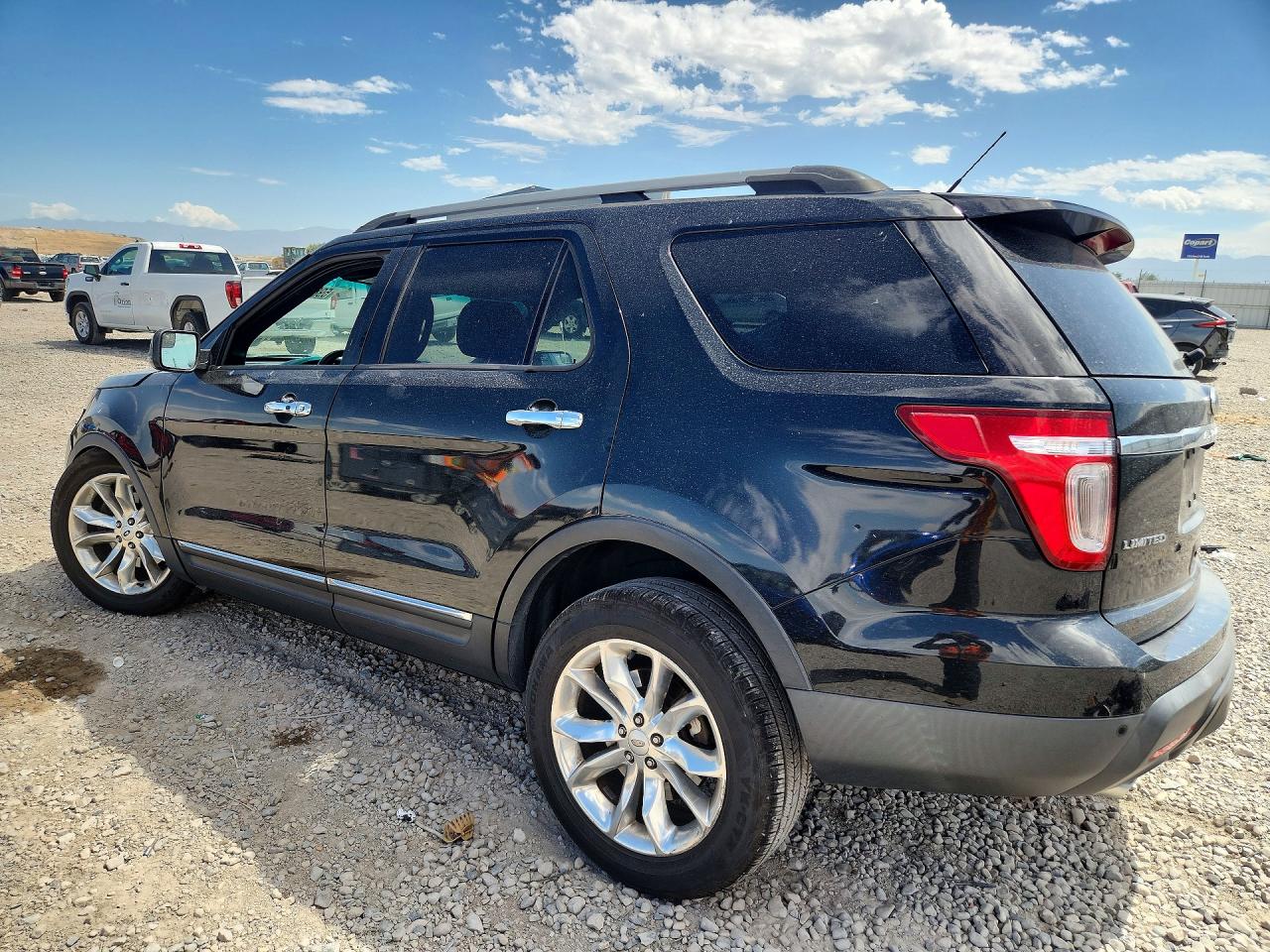 2015 Ford Explorer Limited Черный vin: 1FM5K8F88FGA31259