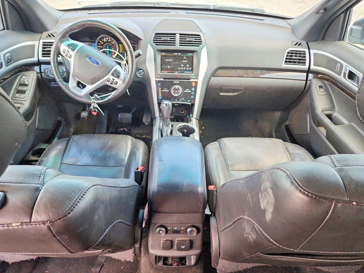 2015 Ford Explorer Limited Черный vin: 1FM5K8F88FGA31259
