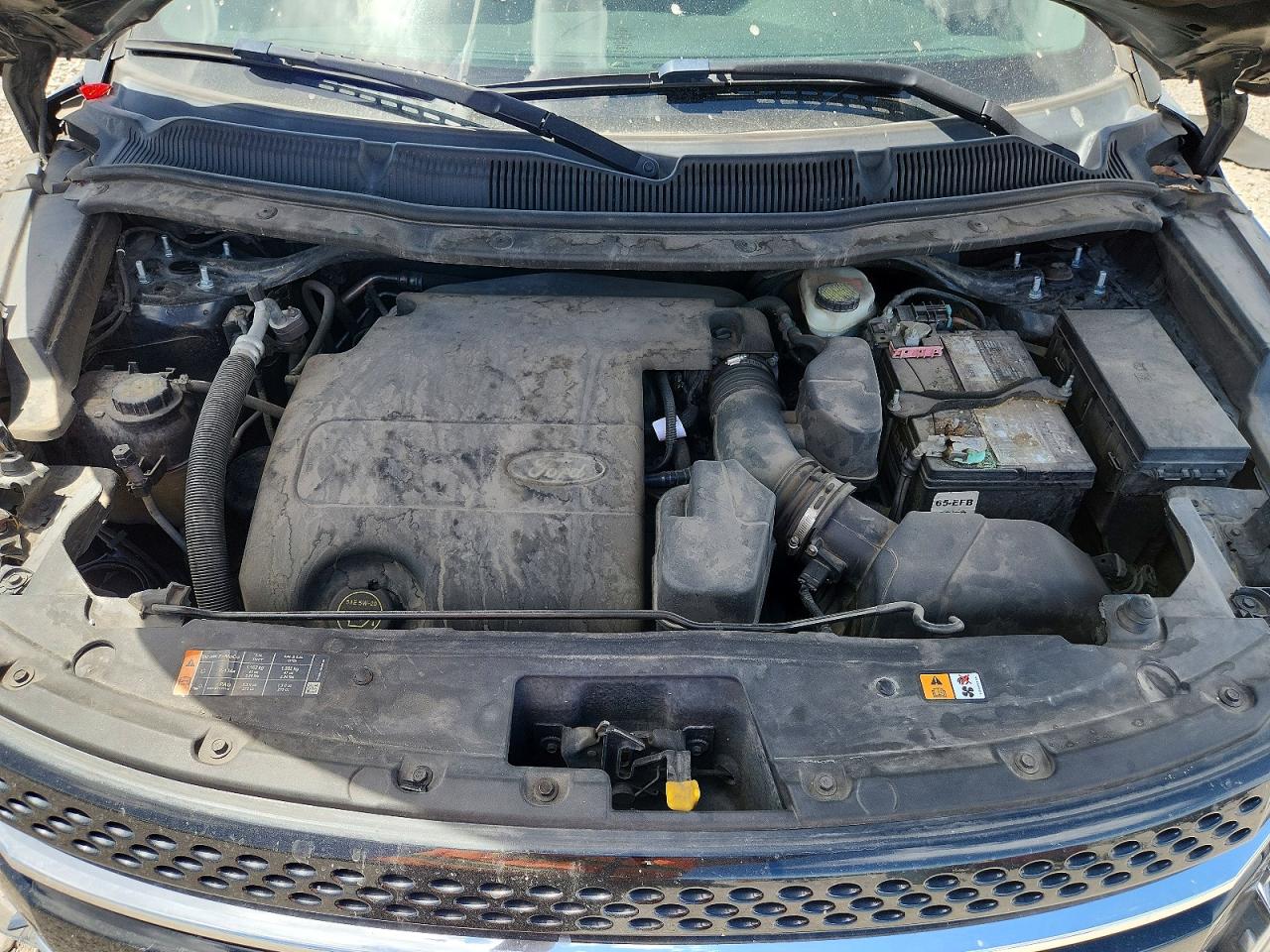 2015 Ford Explorer Limited Черный vin: 1FM5K8F88FGA31259