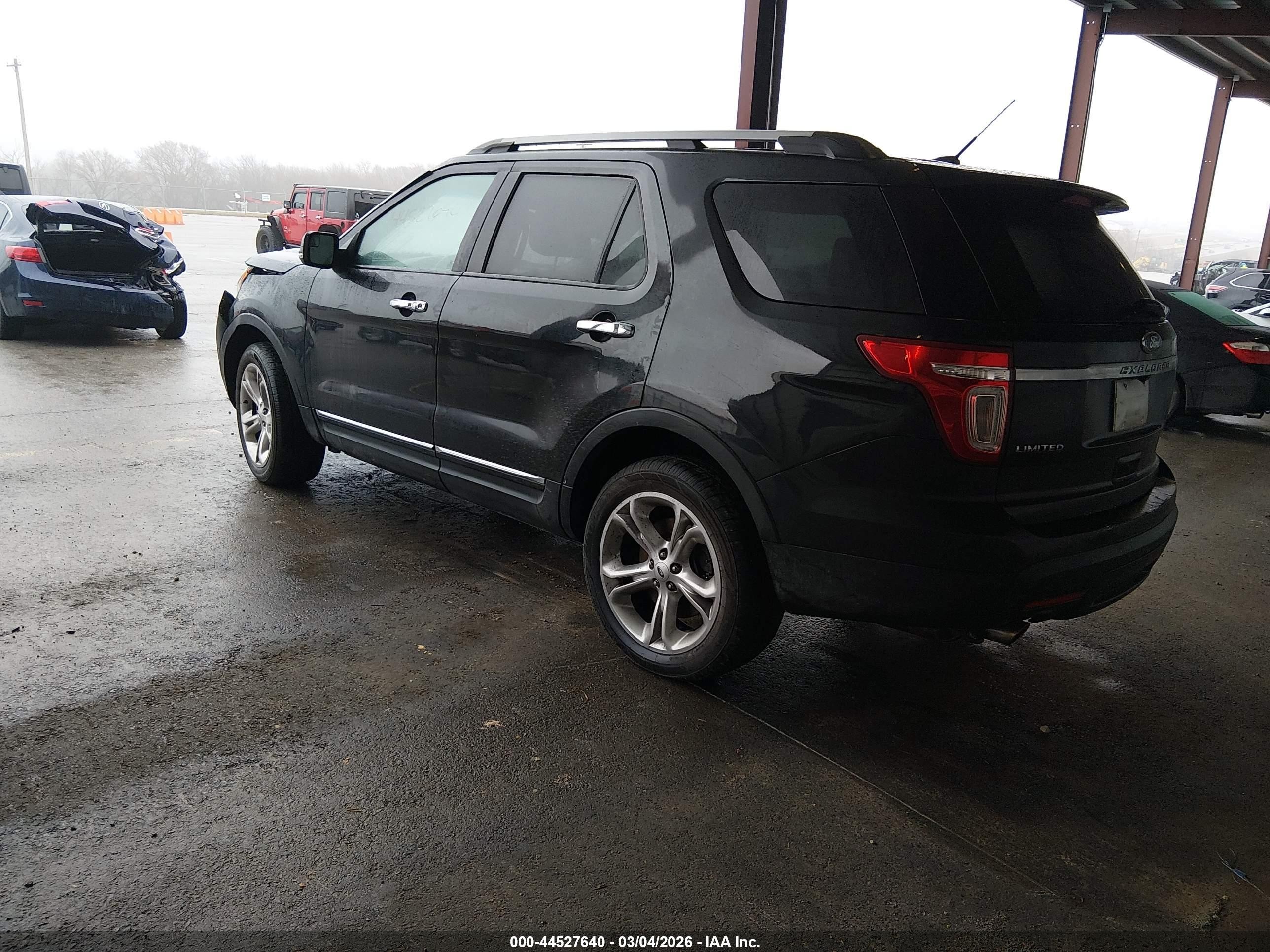 2015 Ford Explorer Limited Black vin: 1FM5K8F88FGA41385