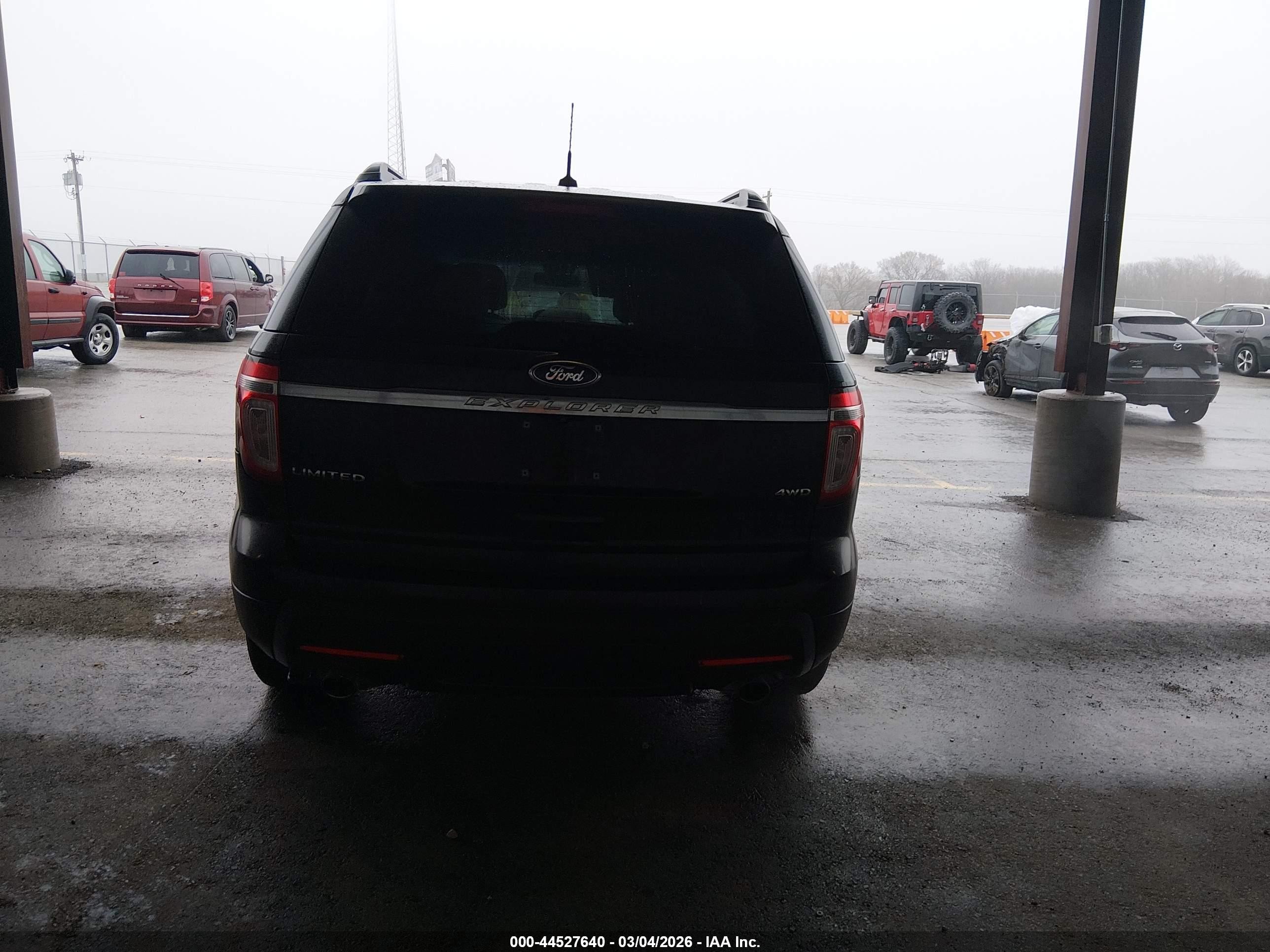 2015 Ford Explorer Limited Black vin: 1FM5K8F88FGA41385