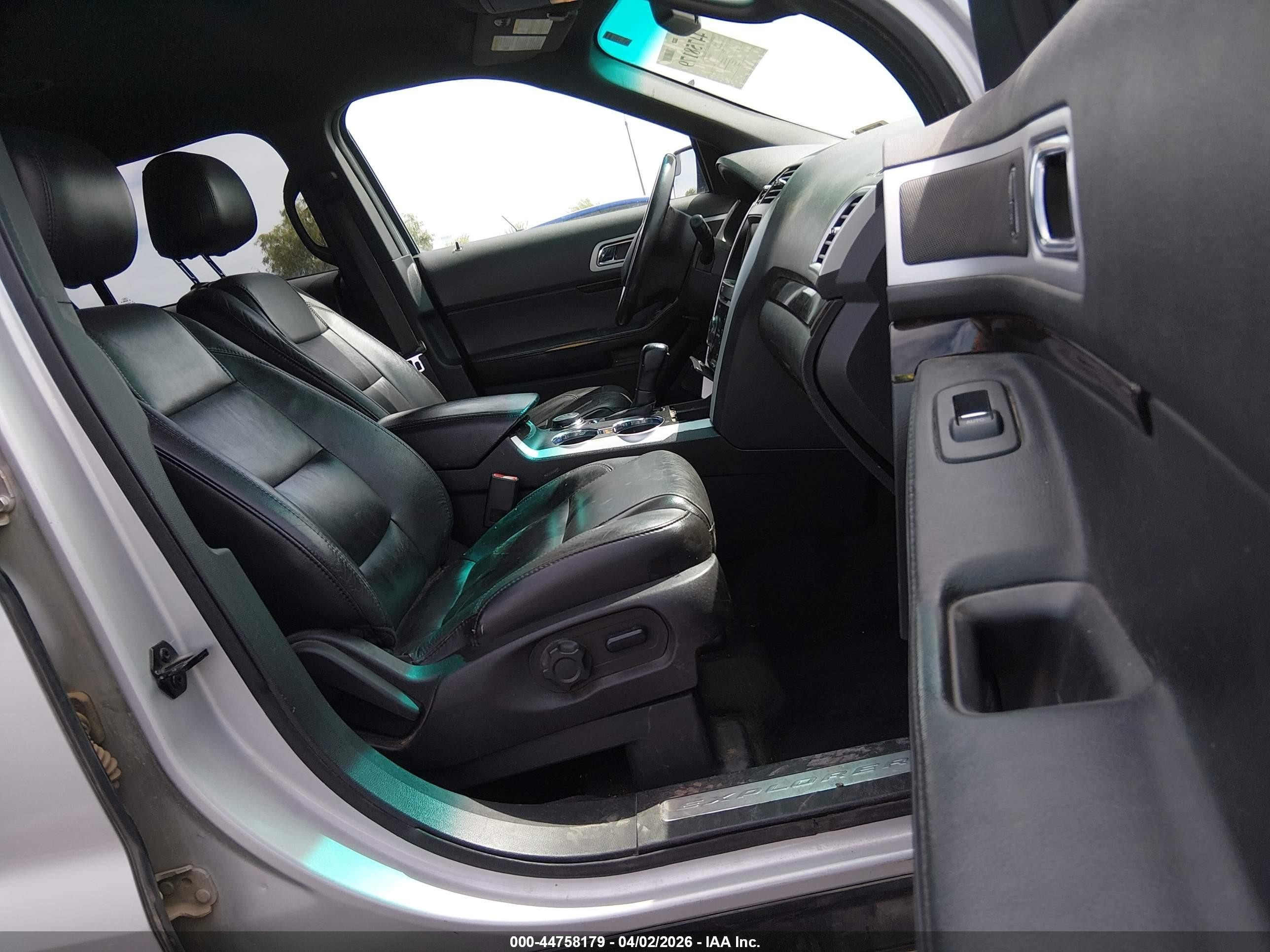 2015 Ford Explorer Limited Silver vin: 1FM5K8F88FGA56310