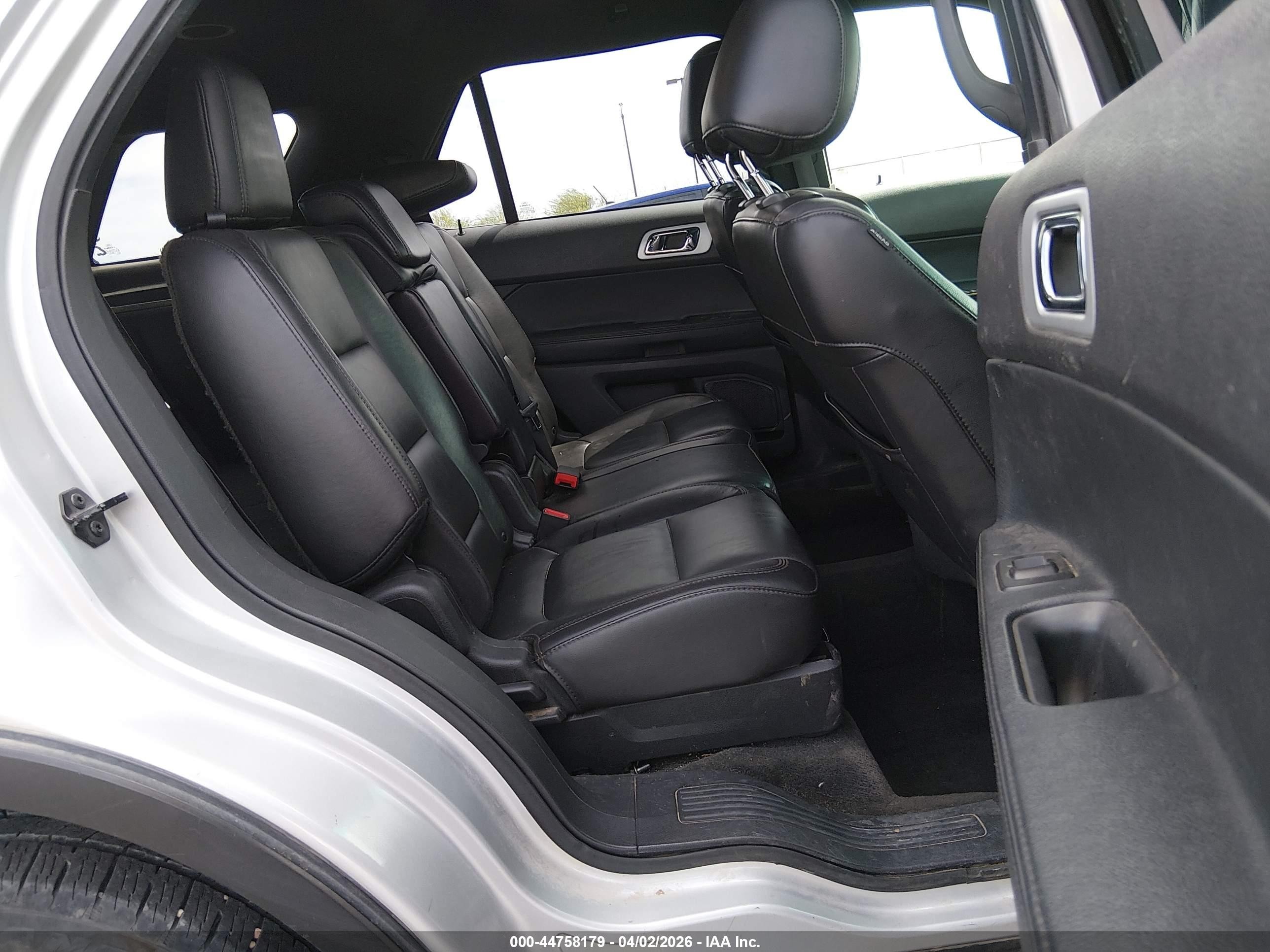 2015 Ford Explorer Limited Silver vin: 1FM5K8F88FGA56310