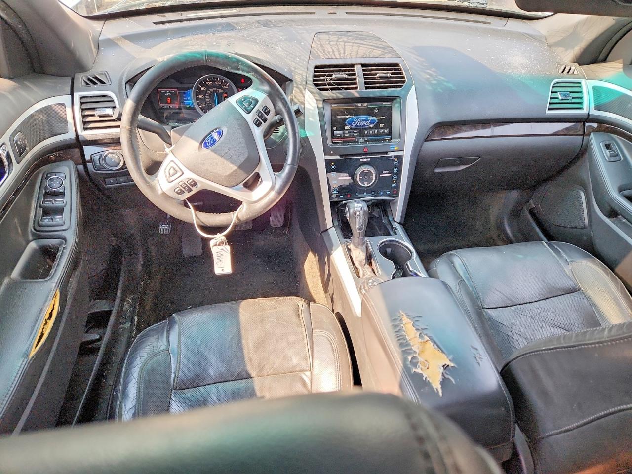 2015 Ford Explorer Limited Белый vin: 1FM5K8F88FGC35270