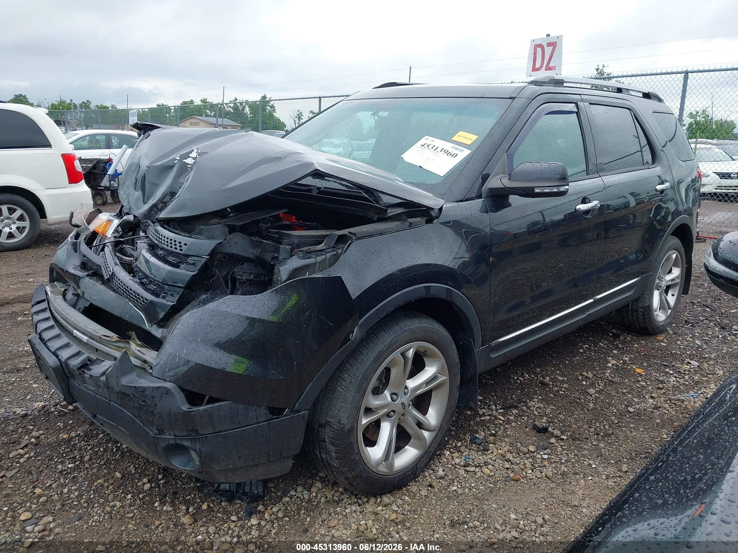 2015 Ford Explorer Limited Black vin: 1FM5K8F88FGC47533