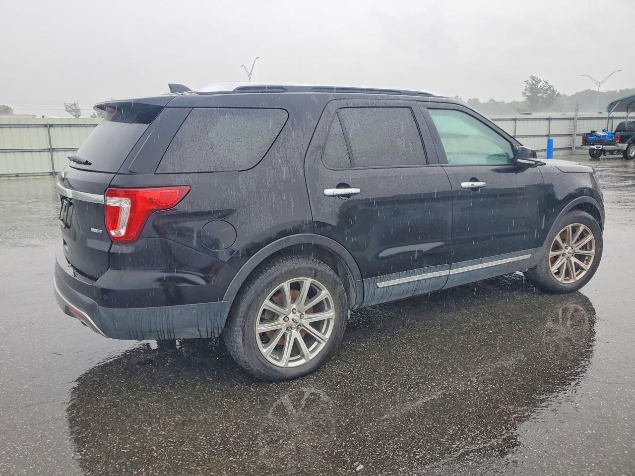 2016 Ford Explorer Limited Black vin: 1FM5K8F88GGA03463