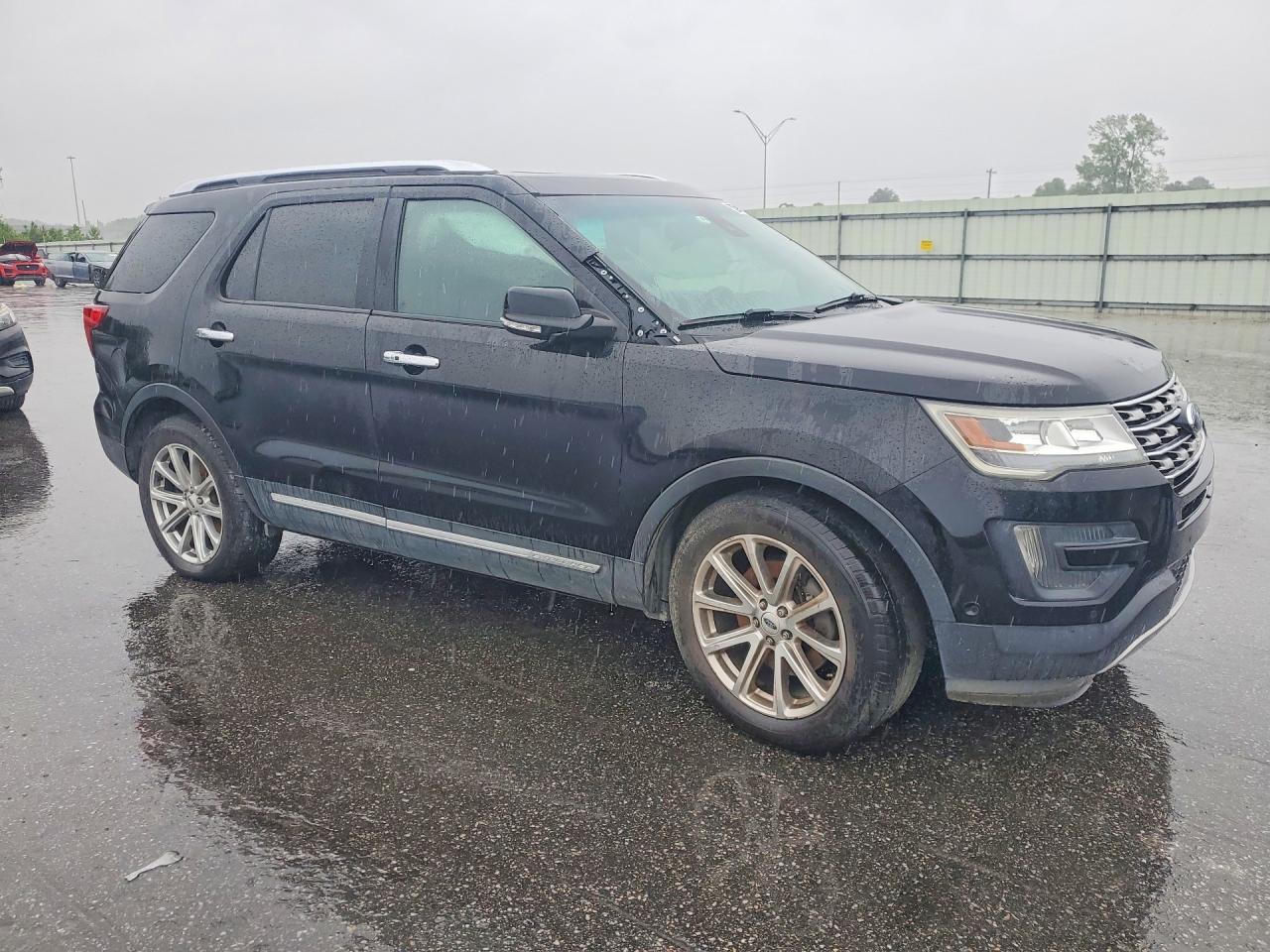 2016 Ford Explorer Limited Black vin: 1FM5K8F88GGA03463