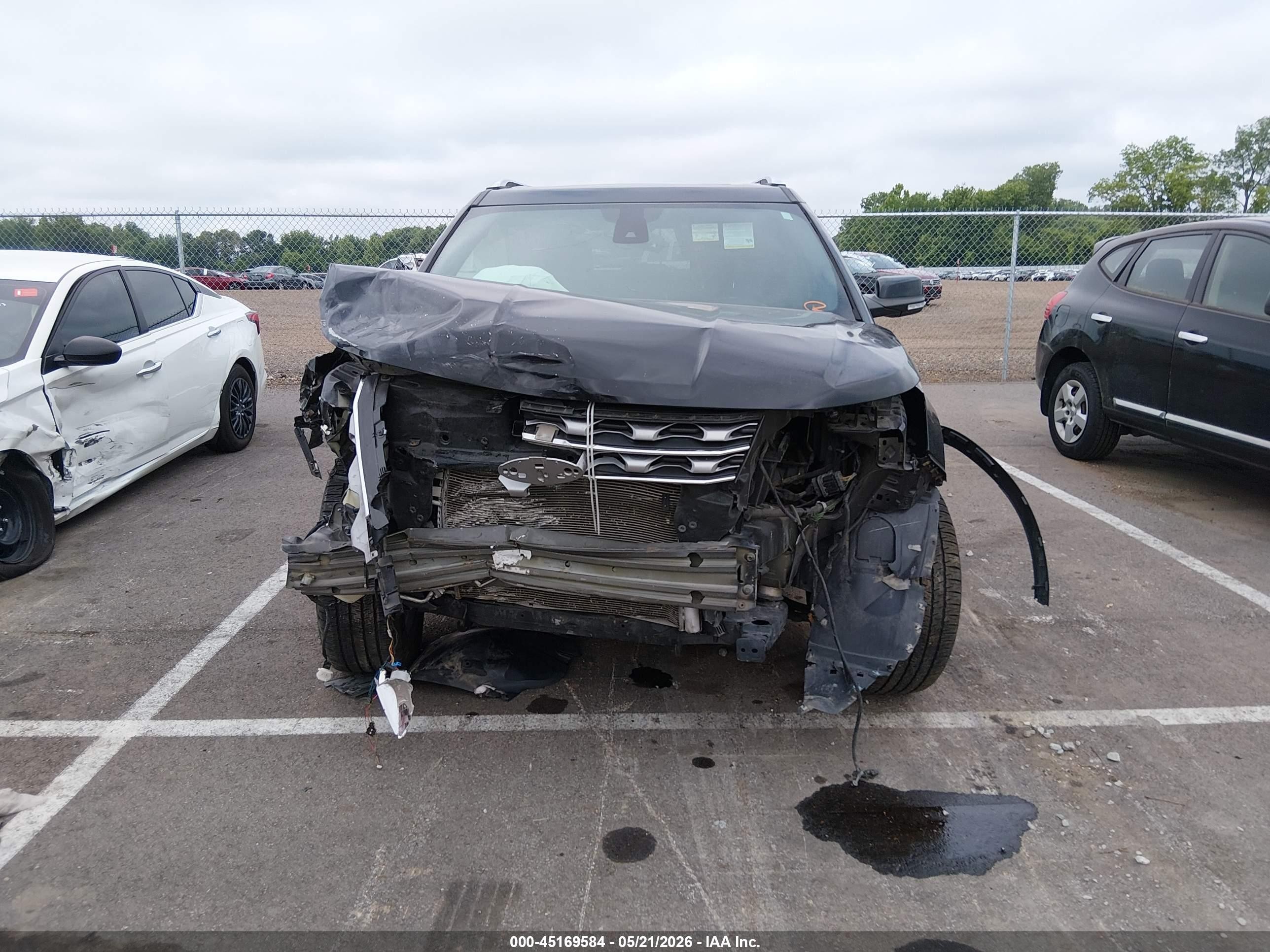 2017 Ford Explorer Limited Черный vin: 1FM5K8F88HGE33303