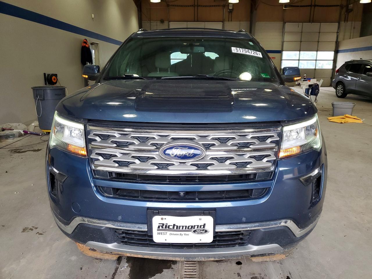 2018 Ford Explorer Limited Blue vin: 1FM5K8F88JGC81979