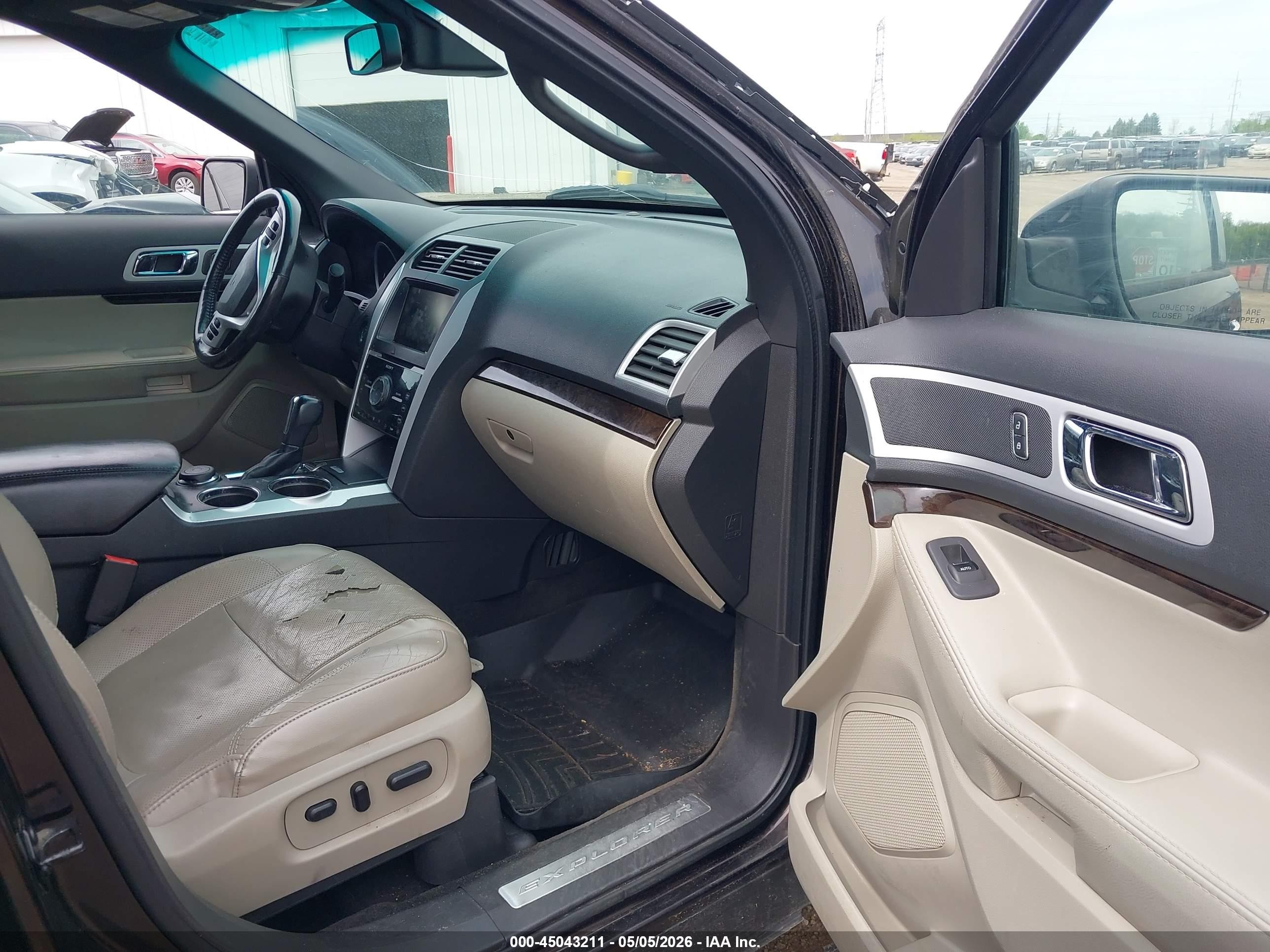 2013 Ford Explorer Limited Черный vin: 1FM5K8F89DGA09512