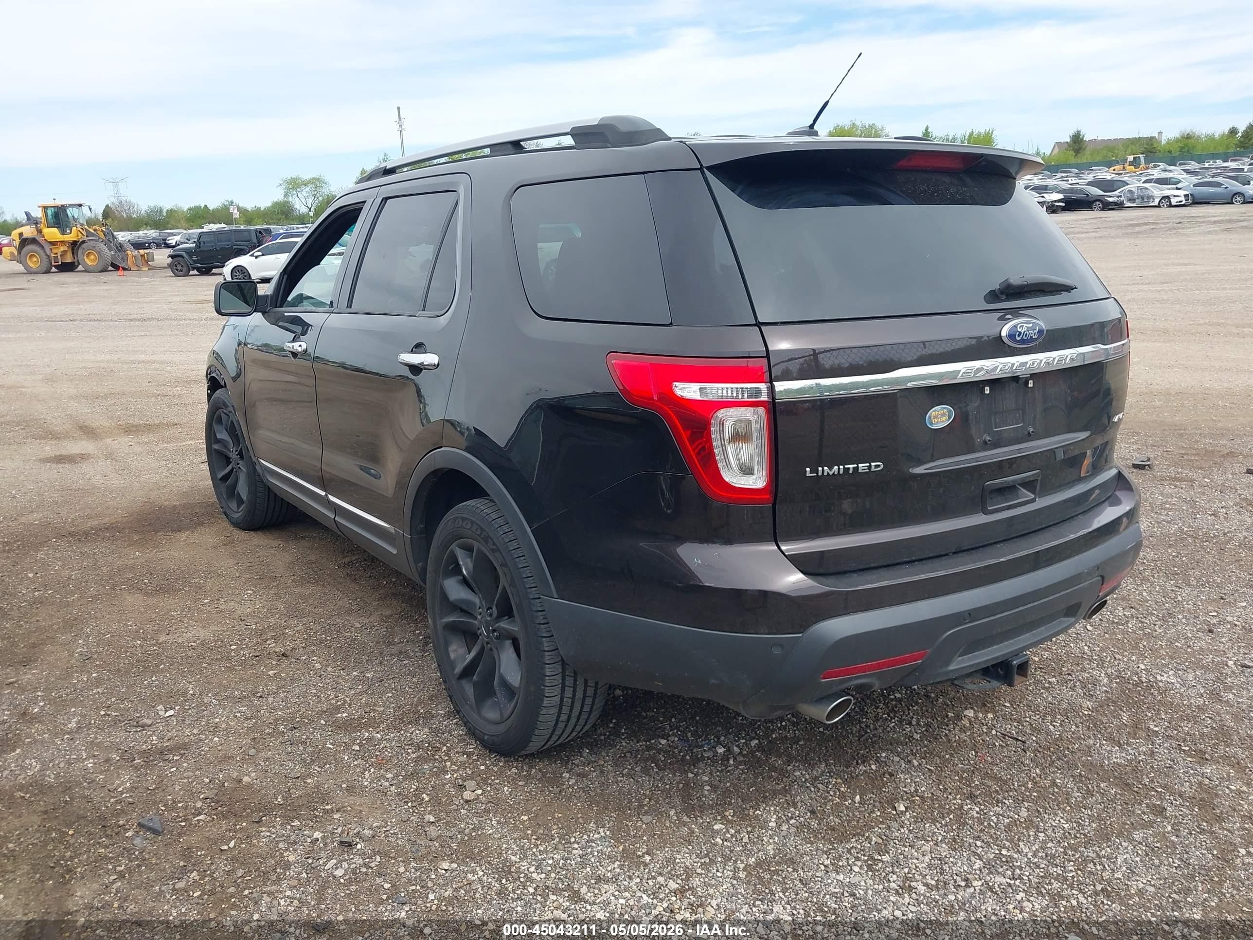 2013 Ford Explorer Limited Черный vin: 1FM5K8F89DGA09512