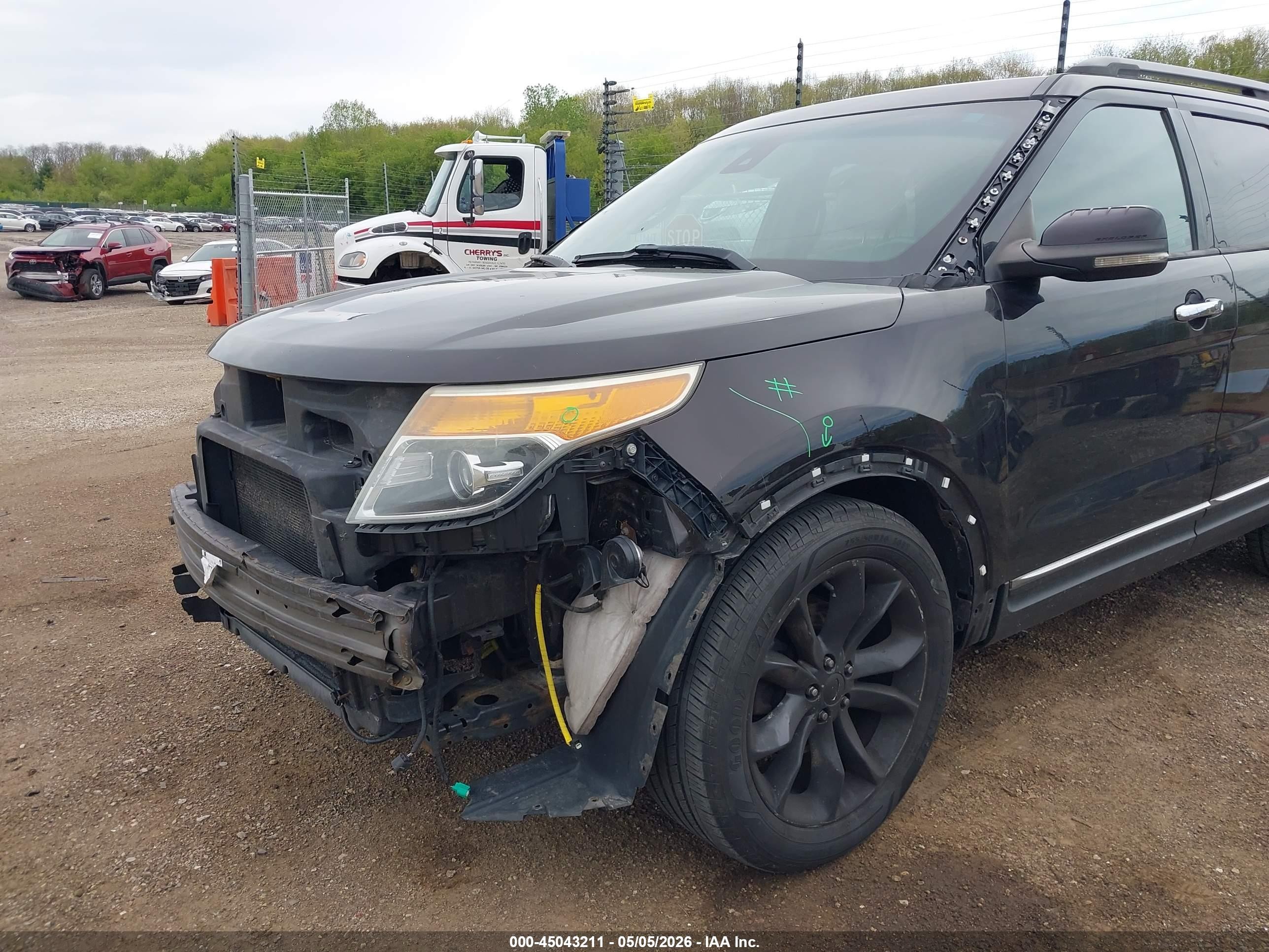 2013 Ford Explorer Limited Черный vin: 1FM5K8F89DGA09512