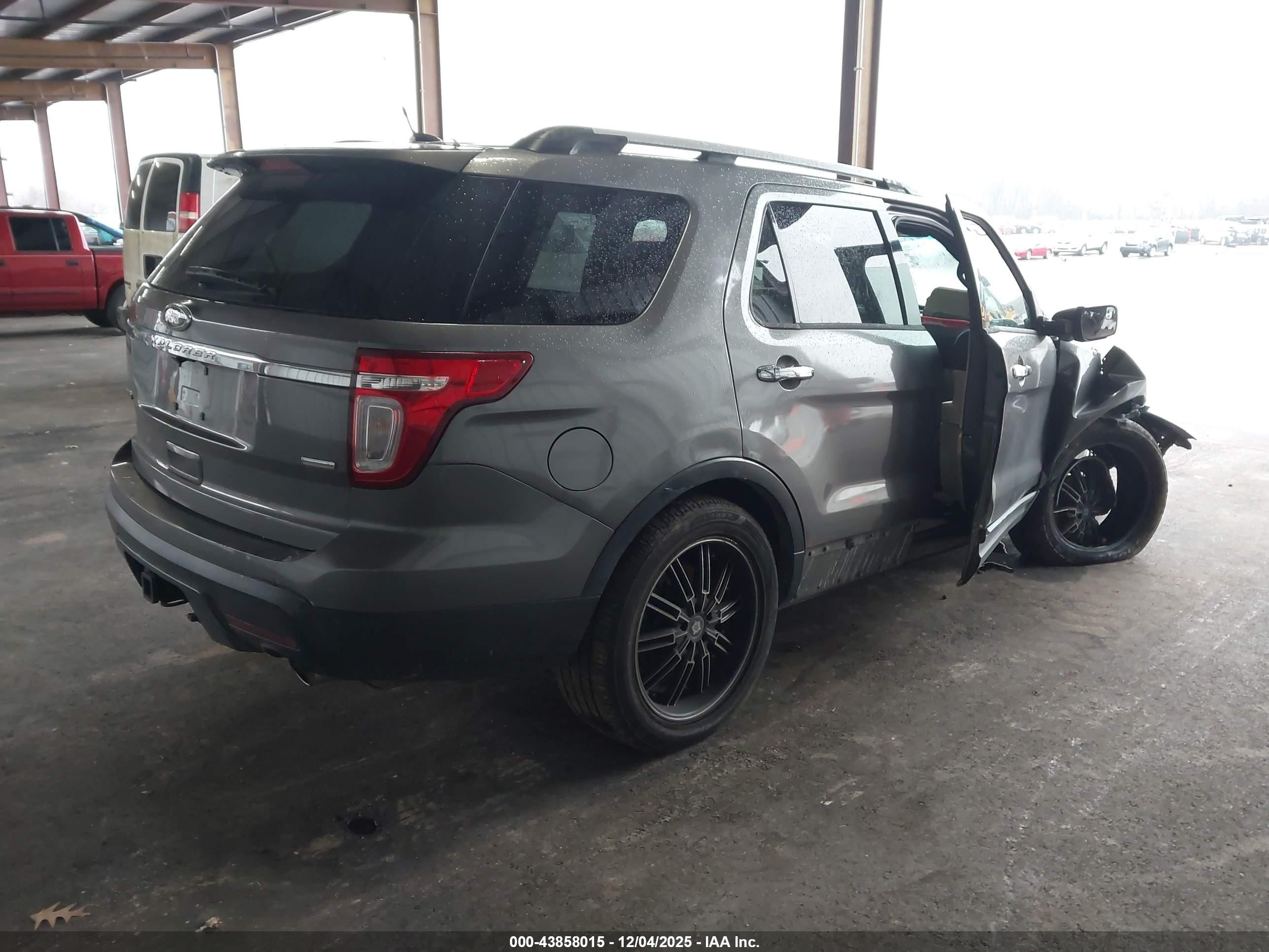 2013 Ford Explorer Limited Серый vin: 1FM5K8F89DGA45099