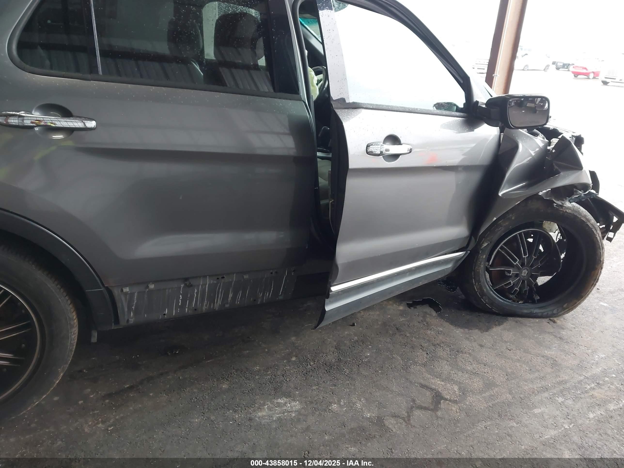 2013 Ford Explorer Limited Серый vin: 1FM5K8F89DGA45099