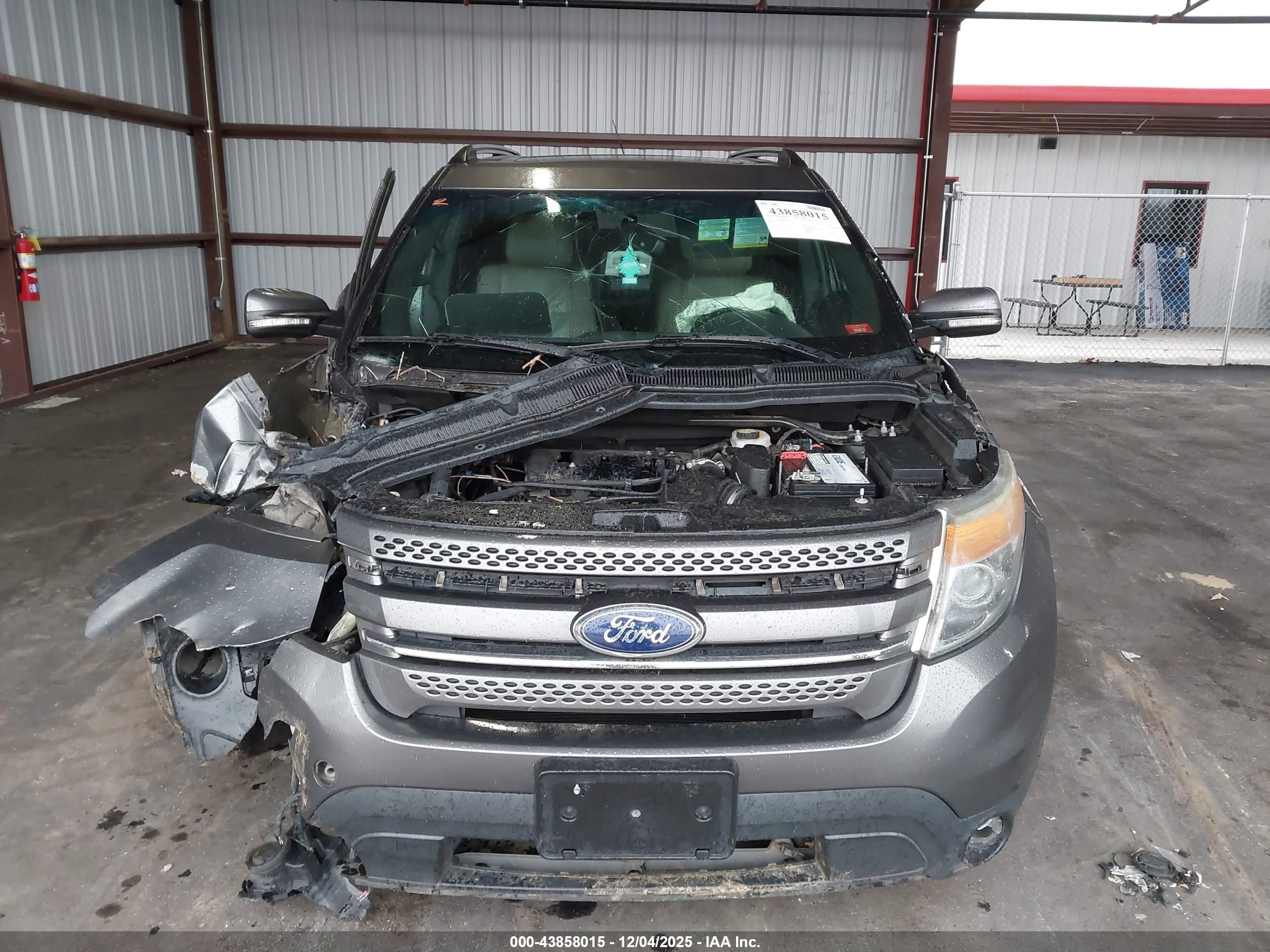 2013 Ford Explorer Limited Серый vin: 1FM5K8F89DGA45099