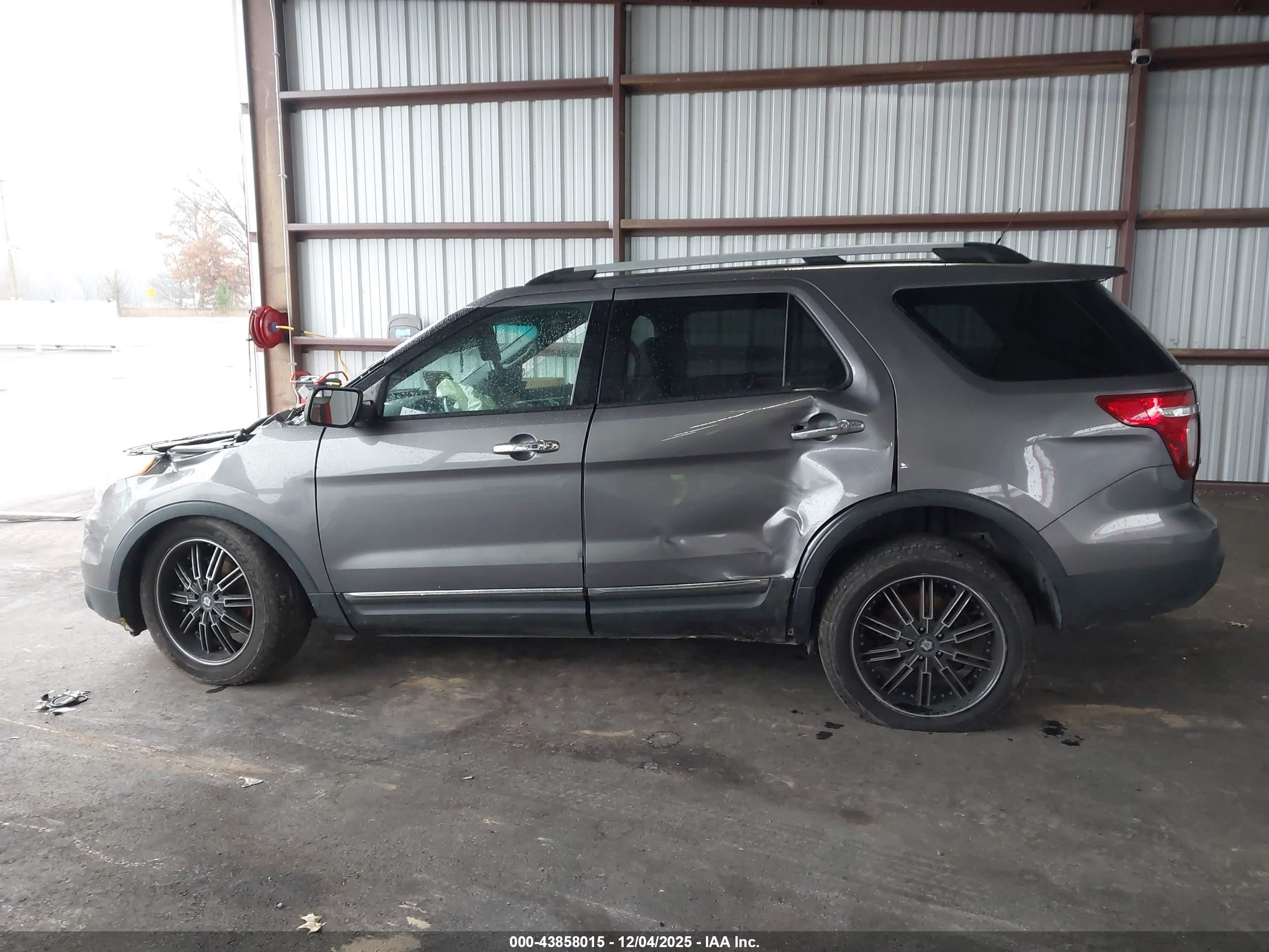 2013 Ford Explorer Limited Серый vin: 1FM5K8F89DGA45099