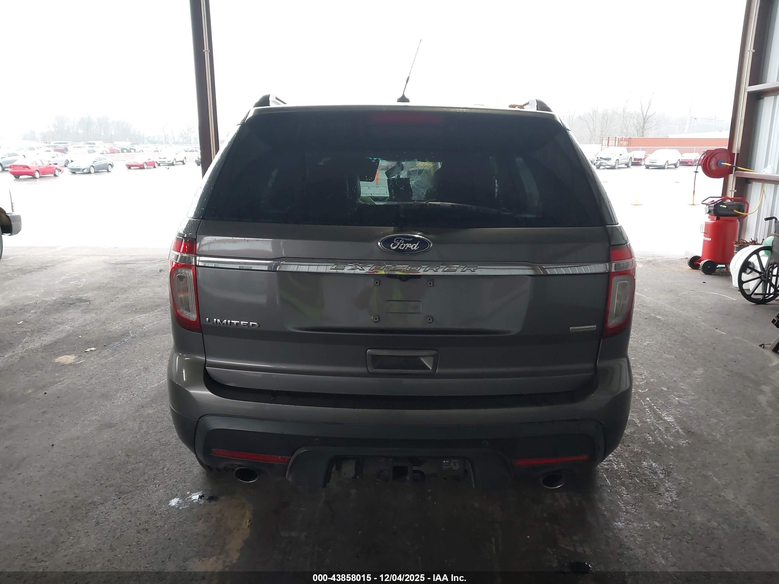 2013 Ford Explorer Limited Серый vin: 1FM5K8F89DGA45099
