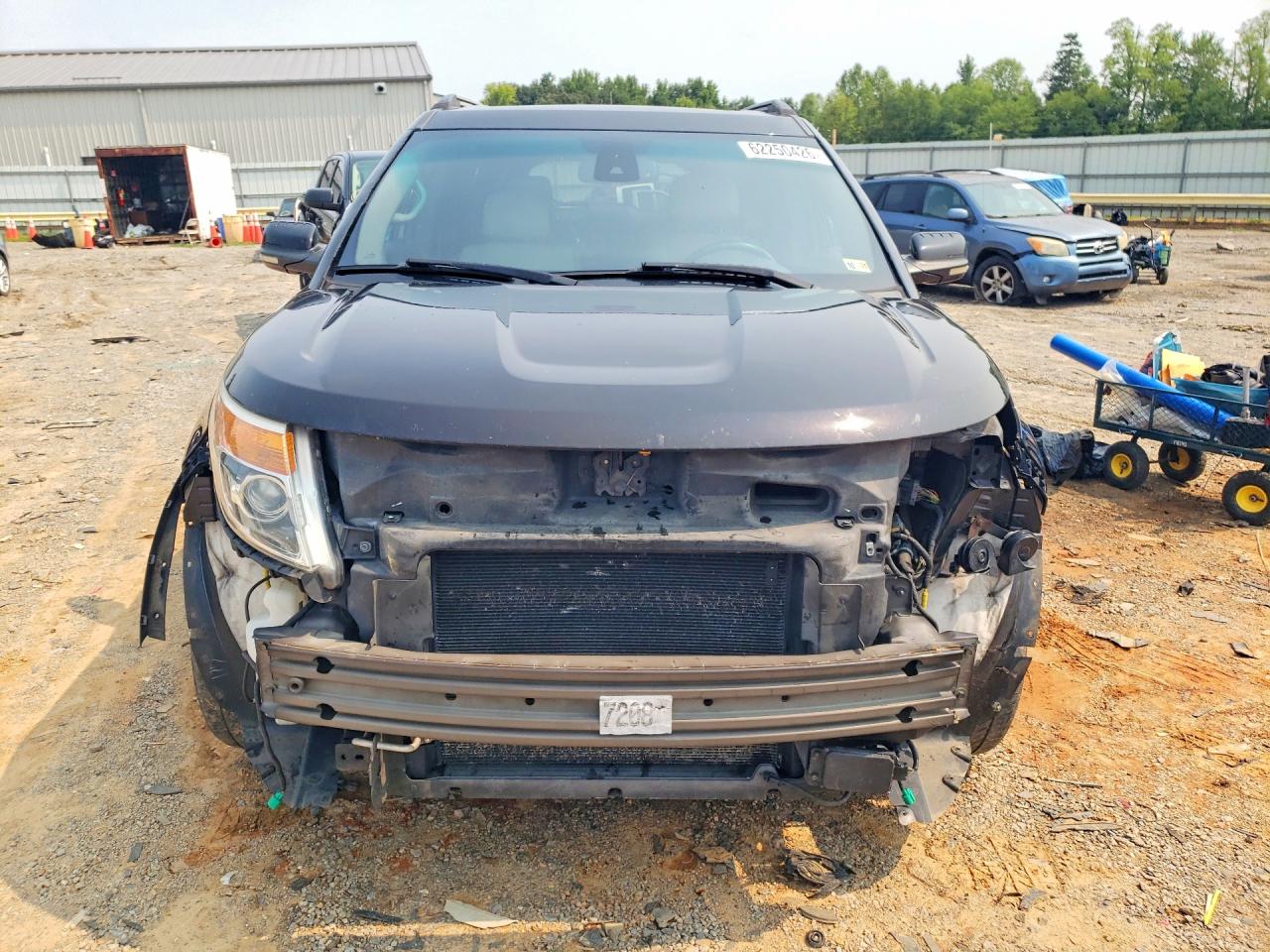2013 Ford Explorer Limited Brown vin: 1FM5K8F89DGA78507