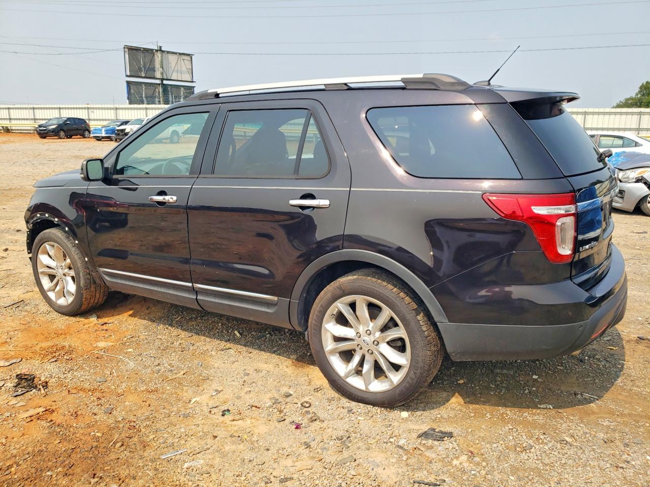 2013 Ford Explorer Limited Brown vin: 1FM5K8F89DGA78507