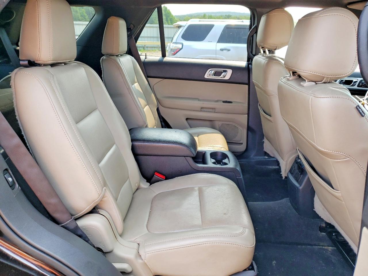 2013 Ford Explorer Limited Brown vin: 1FM5K8F89DGA78507