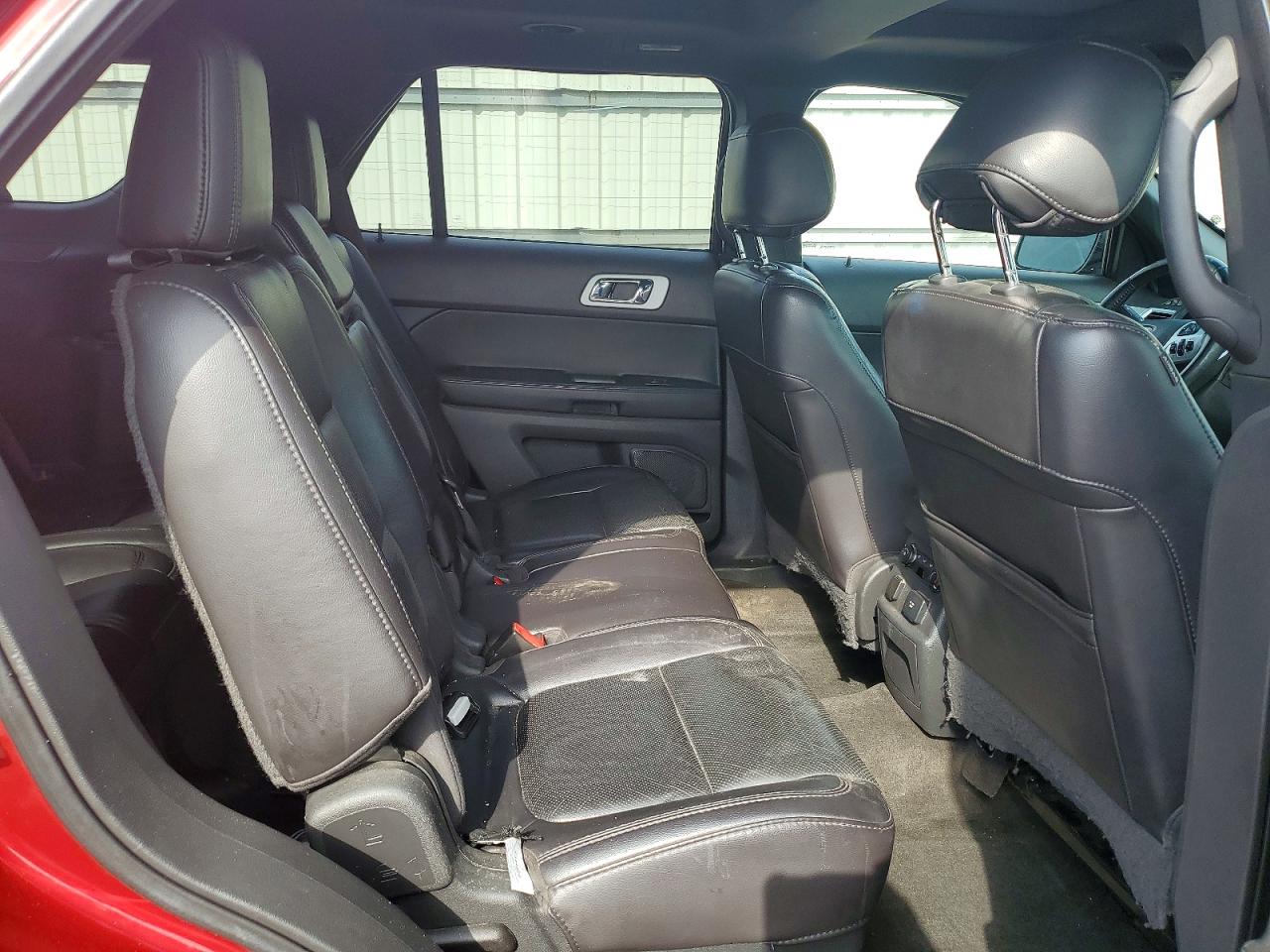2013 Ford Explorer Limited Red vin: 1FM5K8F89DGB02689