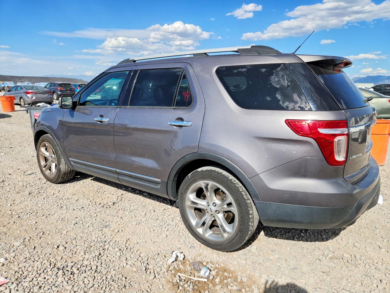 2013 Ford Explorer Limited Серый vin: 1FM5K8F89DGB28161