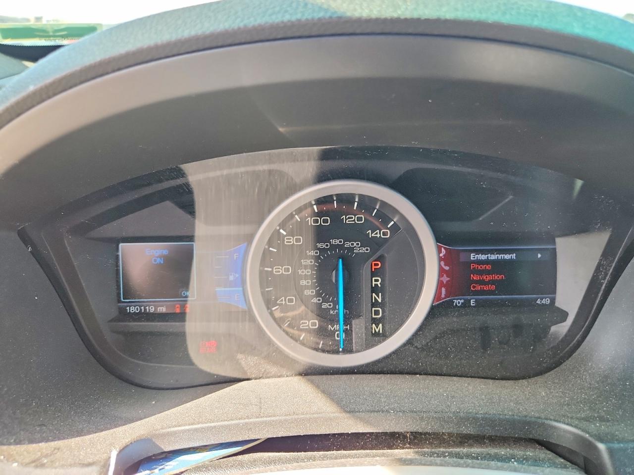 2013 Ford Explorer Limited Серый vin: 1FM5K8F89DGB28161