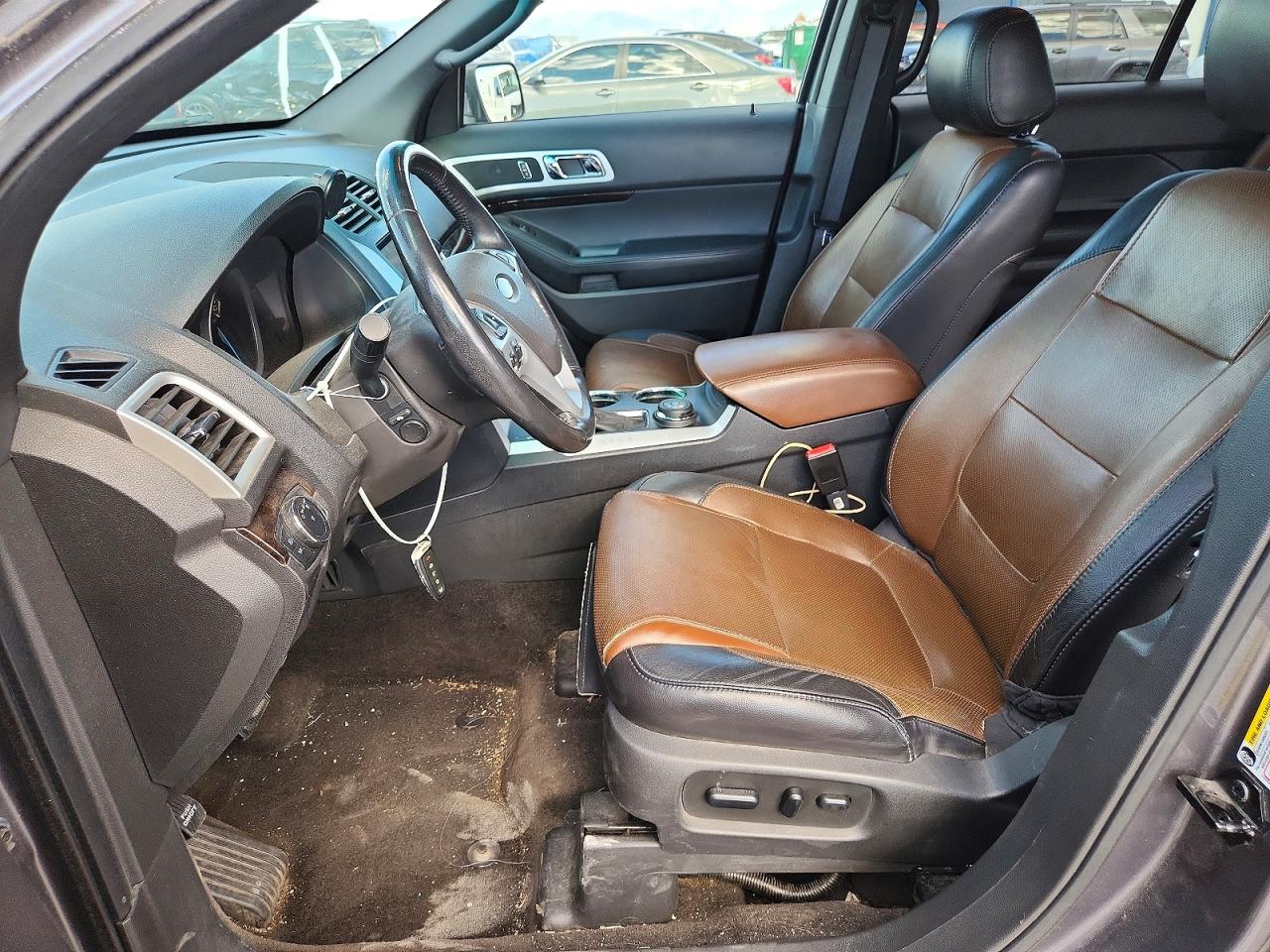 2013 Ford Explorer Limited Серый vin: 1FM5K8F89DGB28161