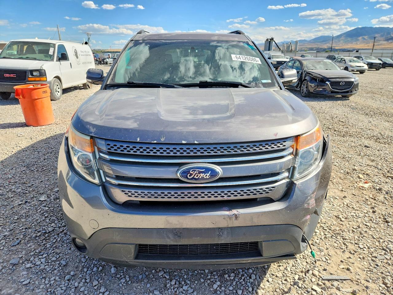 2013 Ford Explorer Limited Серый vin: 1FM5K8F89DGB28161