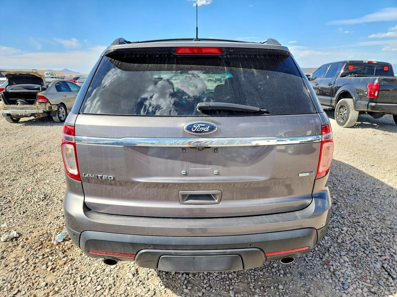 2013 Ford Explorer Limited Серый vin: 1FM5K8F89DGB28161