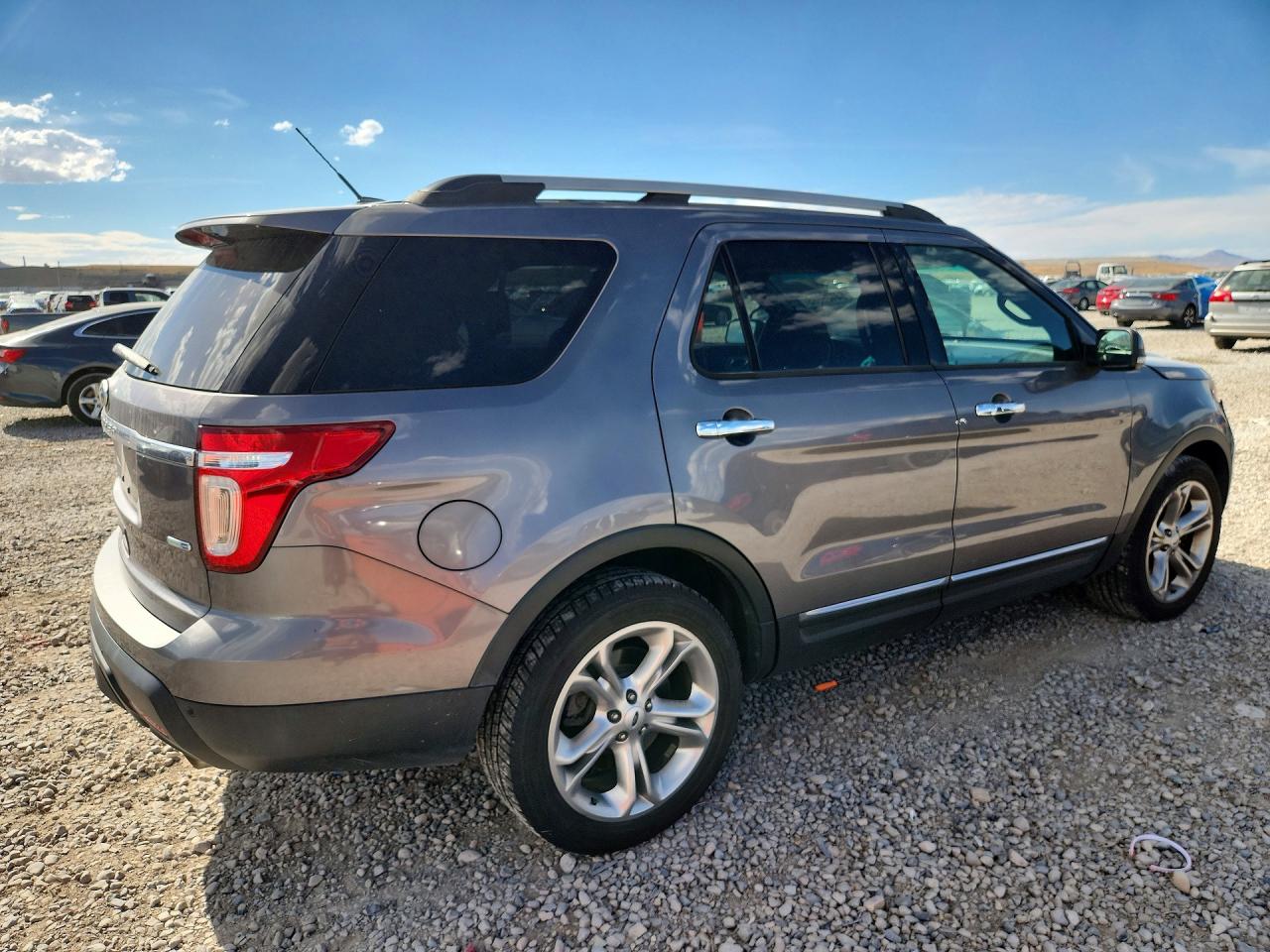 2013 Ford Explorer Limited Серый vin: 1FM5K8F89DGB28161
