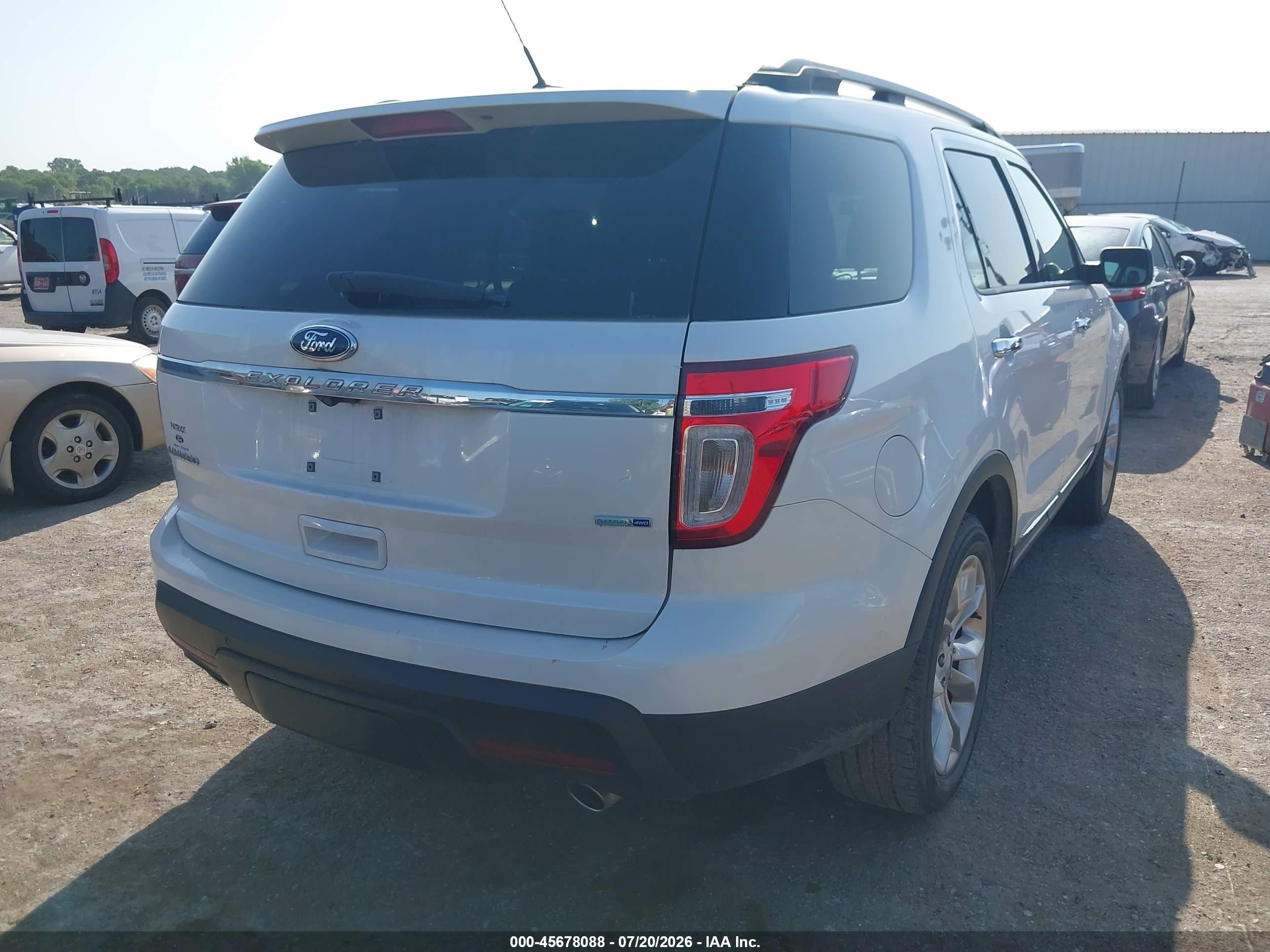 2013 Ford Explorer Limited Белый vin: 1FM5K8F89DGB62584